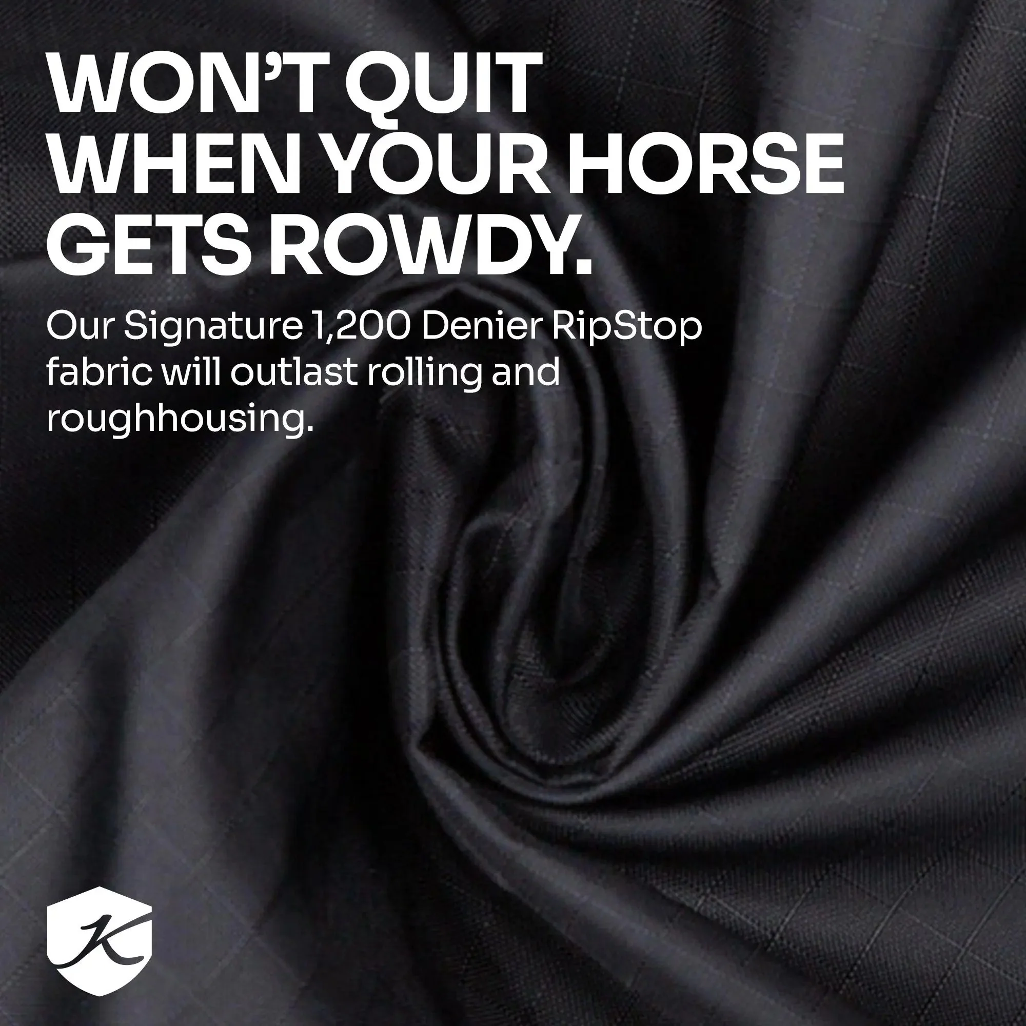 1200D 300G Heavy Weight Waterproof & Breathable Winter Turnout Blanket - Image 12