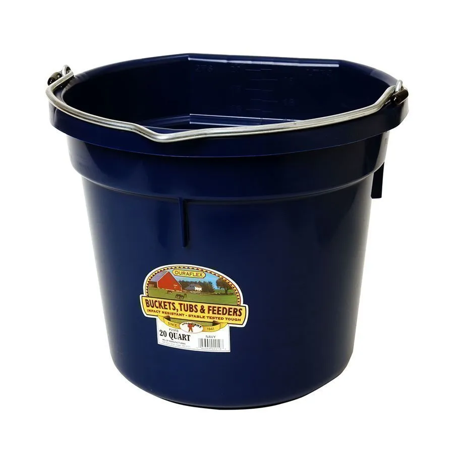 20Qt Flat Back Bucket - Image 6