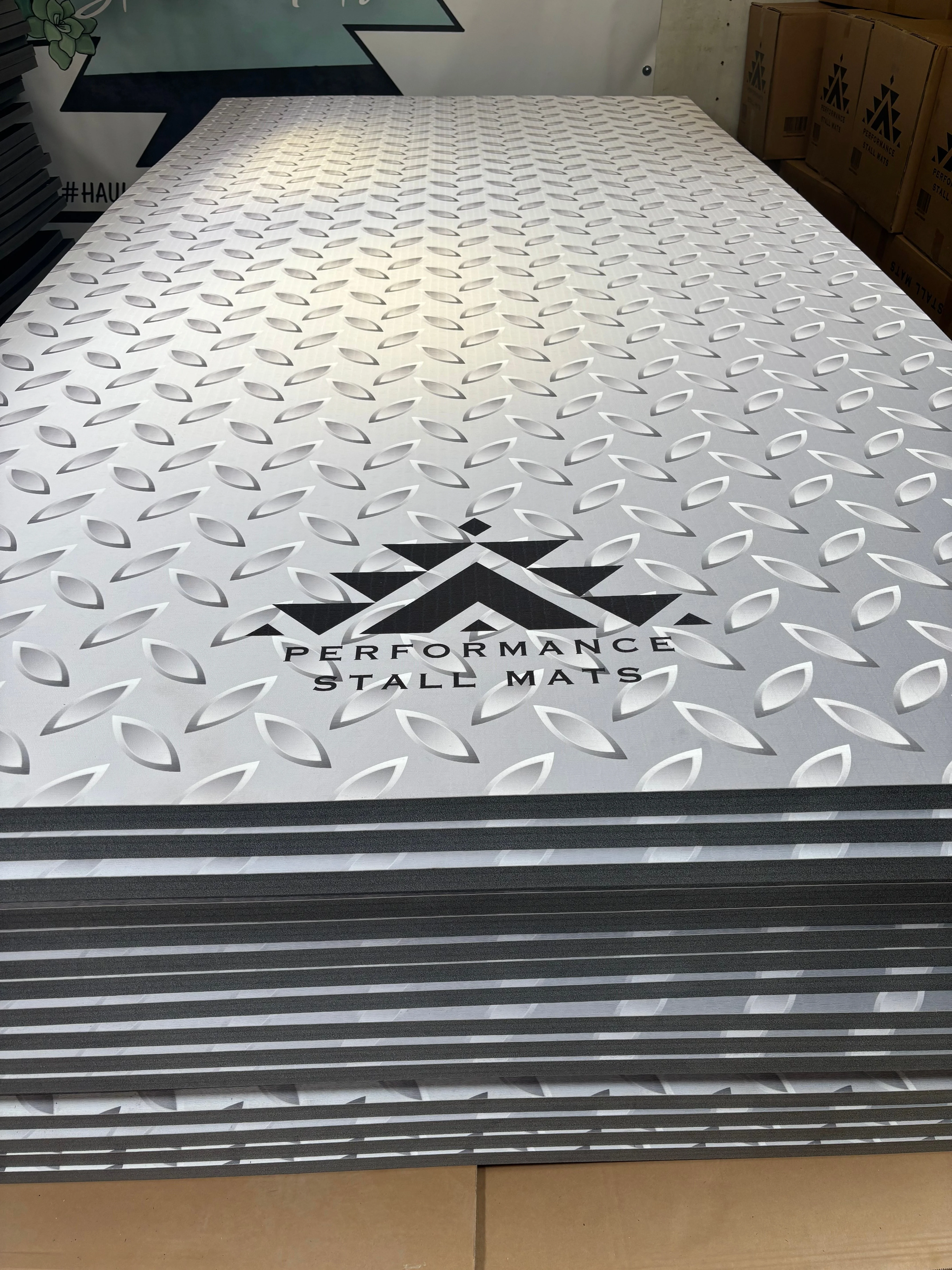 5x10ft Diamond Plate Print Mat - Image 4