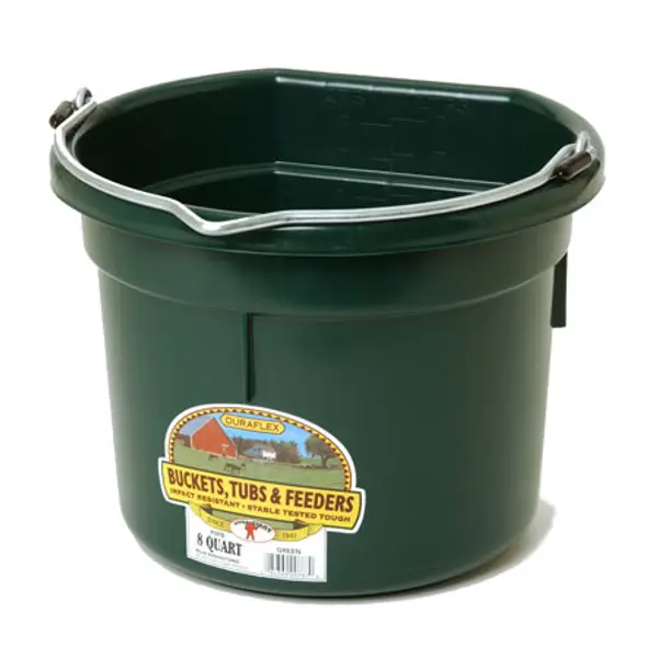 8Qt Flat Back Plastic Bucket - Image 9