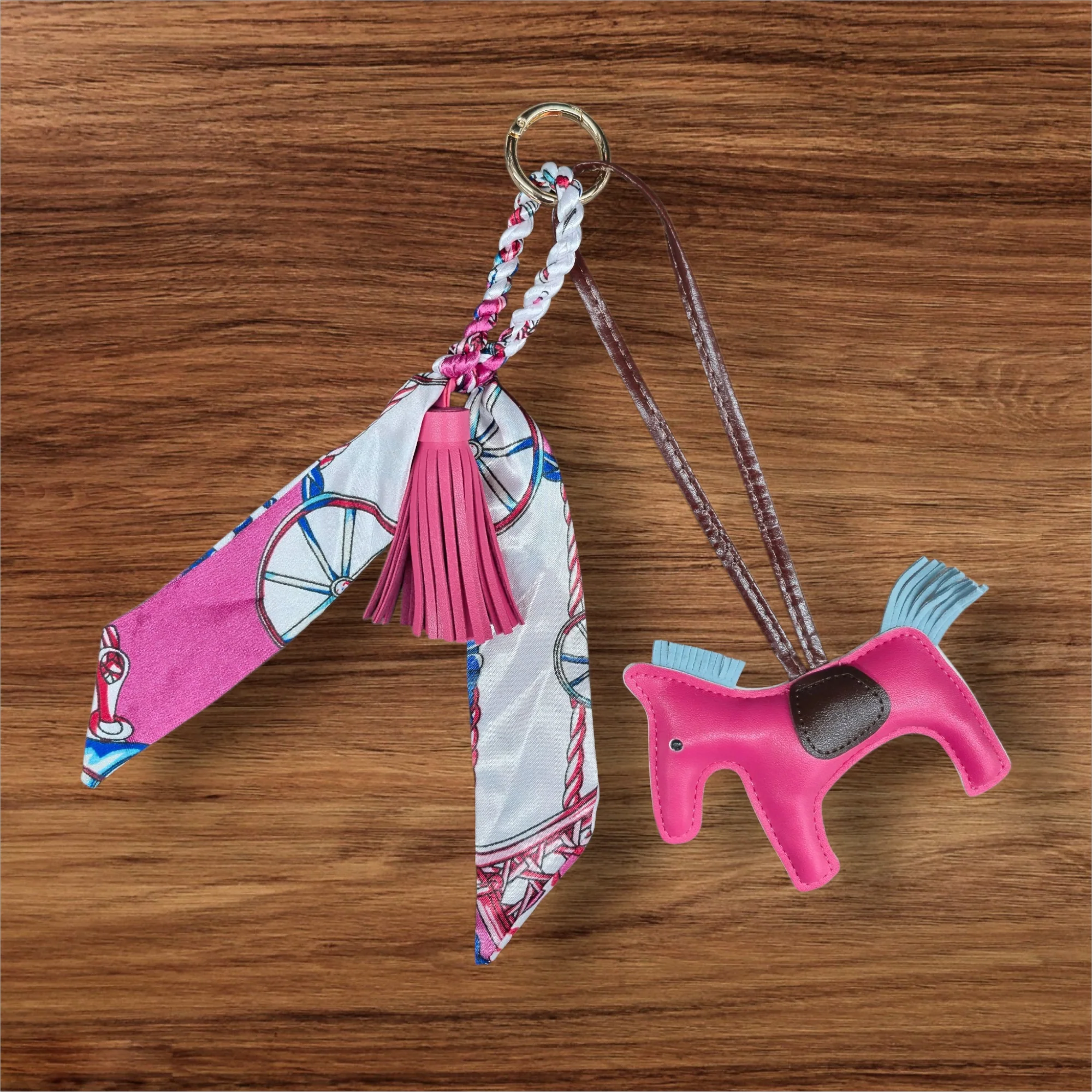 Anademi Ponies Bag Charm w/Scarf - Image 8