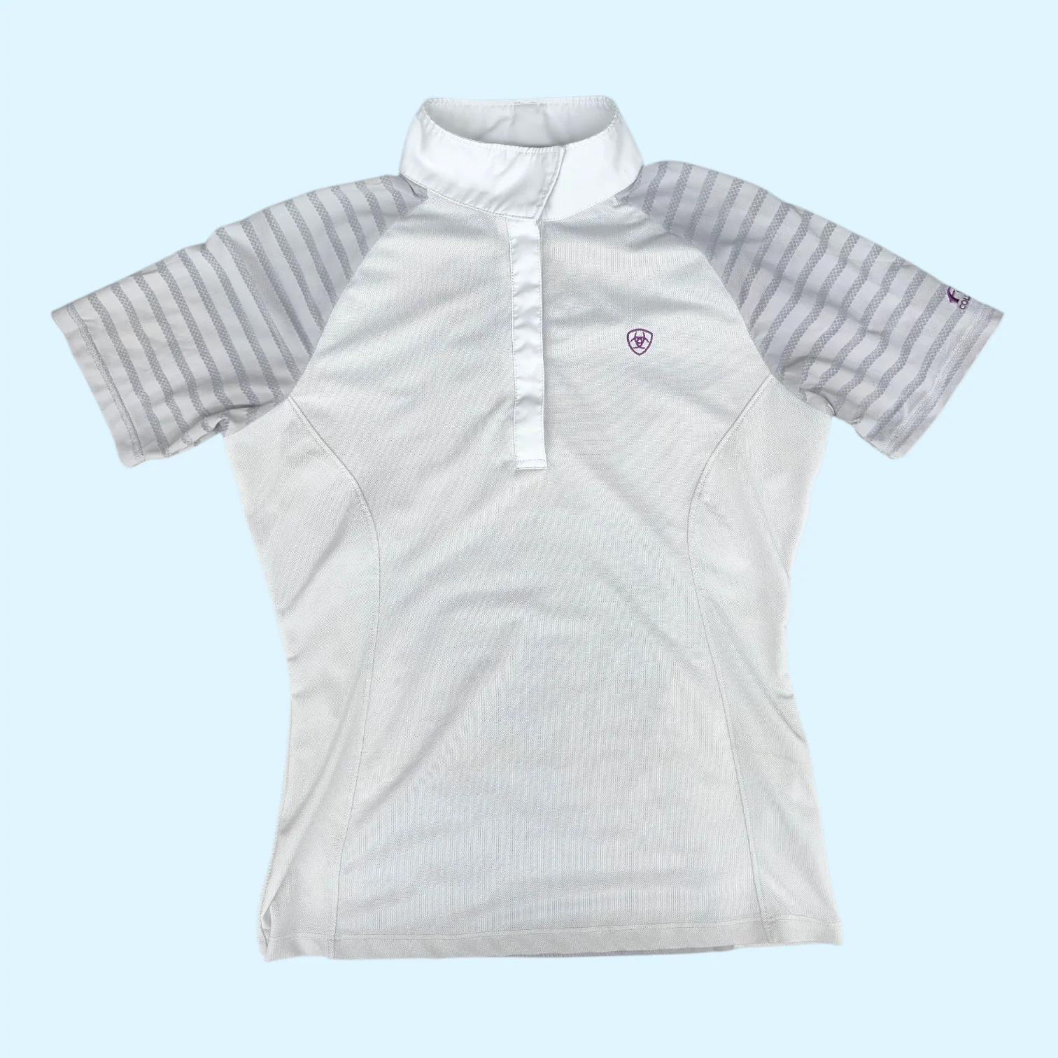 Ariat Ladies Aptos Short Sleeve Show Shirt - Small