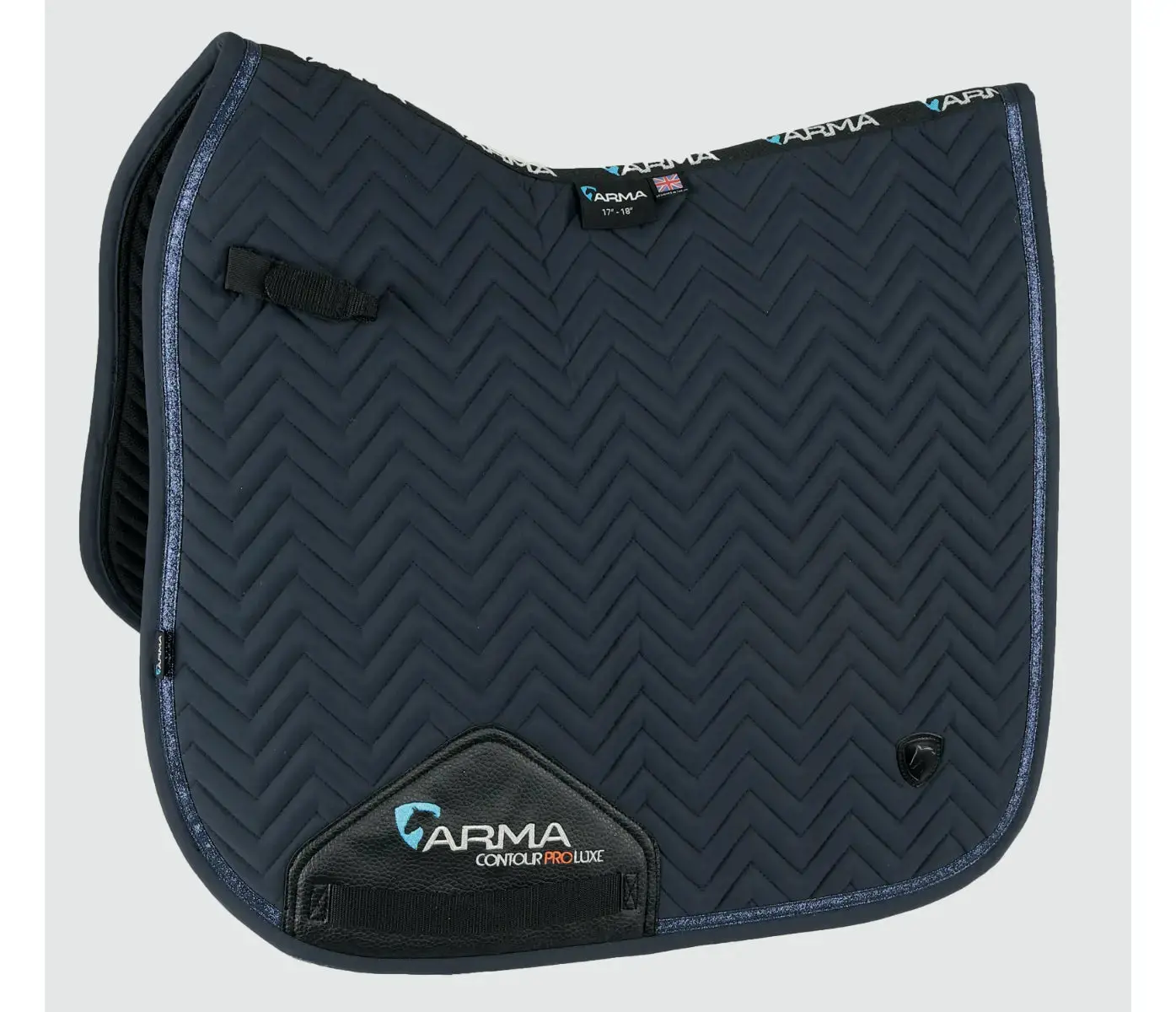 Arma Glitter Trim Dressage Pad - Image 2