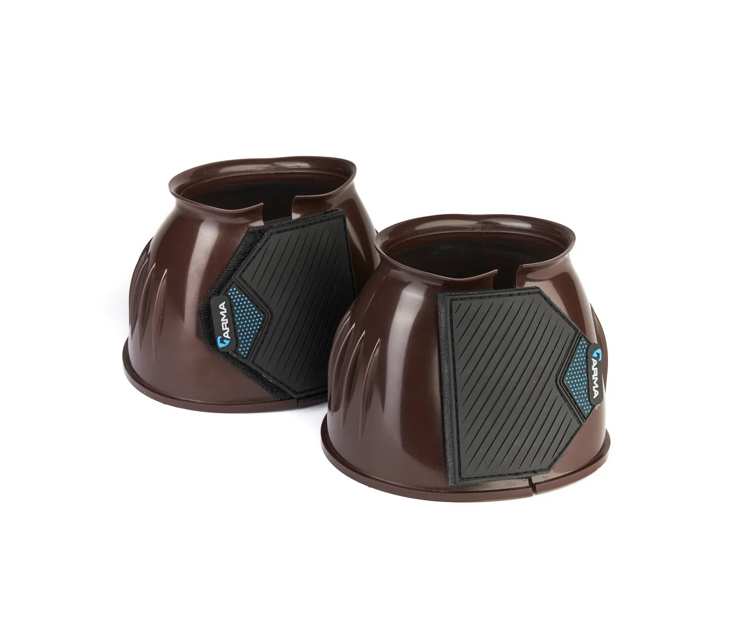 Arma Velcro Ribbed Gloss Rubber Bell Boots - Image 2