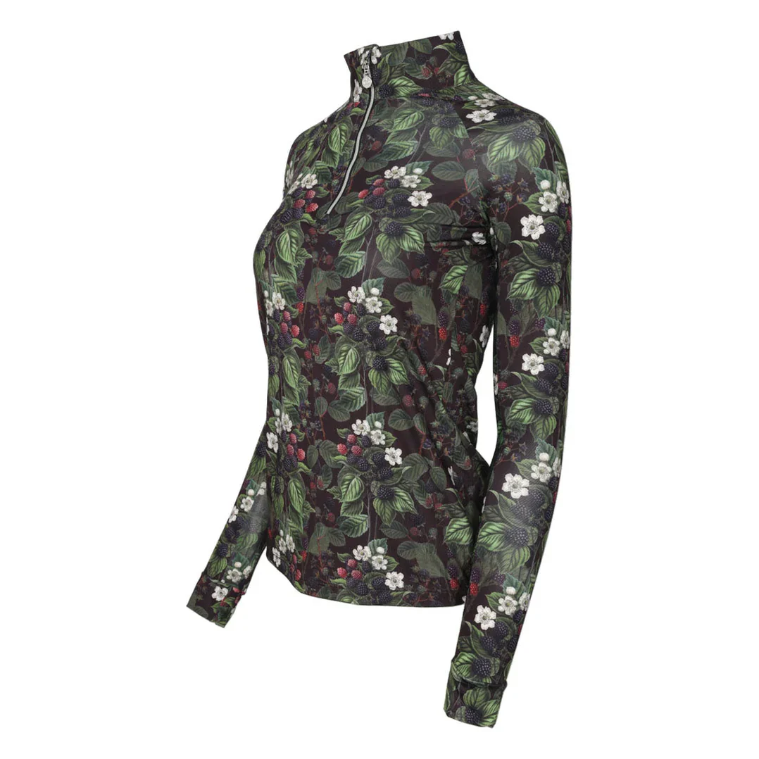 Blackberry Daze 1/4 Zip Shirt - Image 3