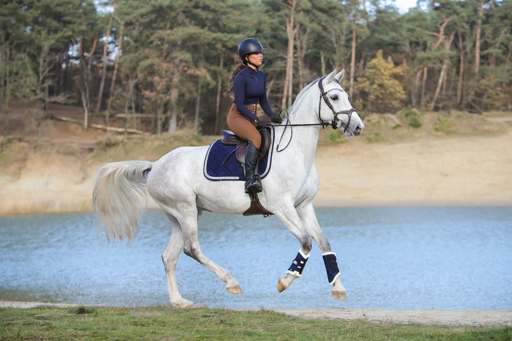 Blue Astra Brushing Boots - Image 4