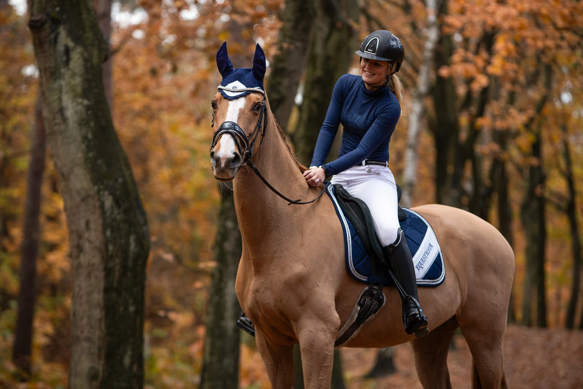 Blue Astra Saddle Pad - Image 10