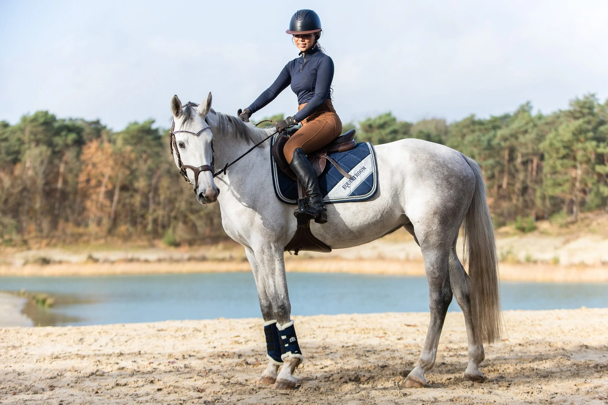 Blue Astra Saddle Pad - Image 9