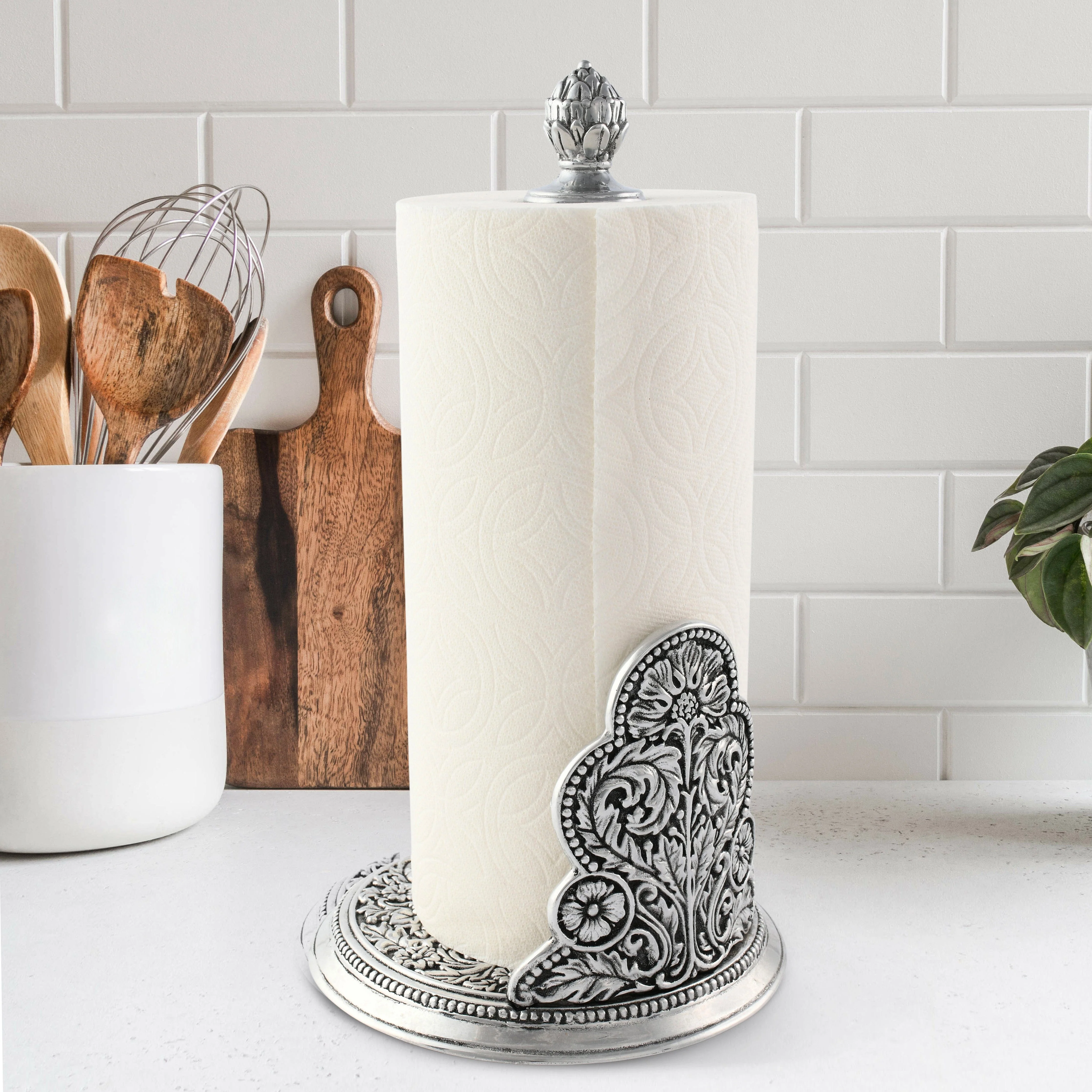 Concho Pattern Paper Towel Holder - Image 4