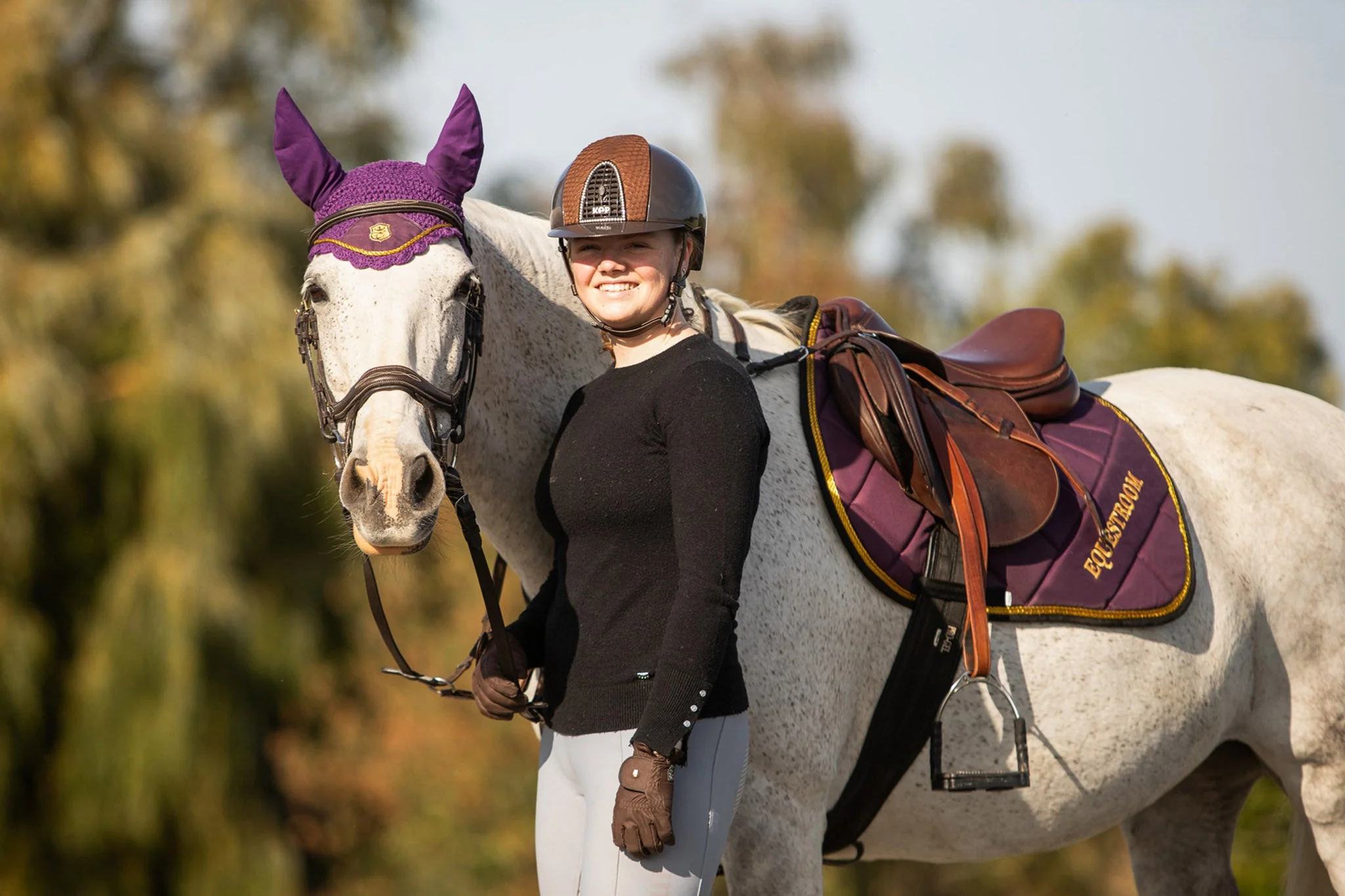 Dark Orchid Fly Hat - Image 5