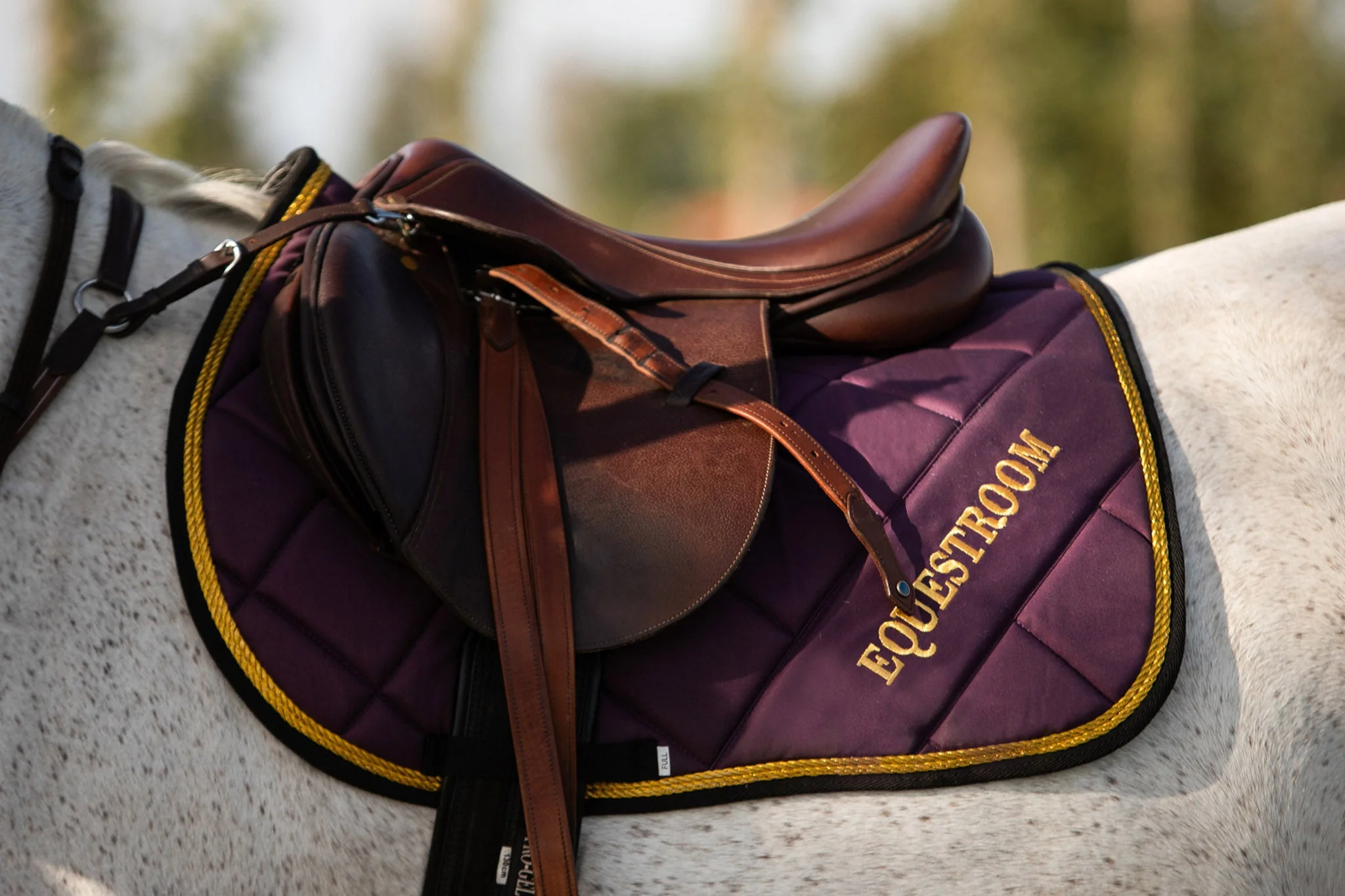 Dark Orchid Saddle Pad - Image 3