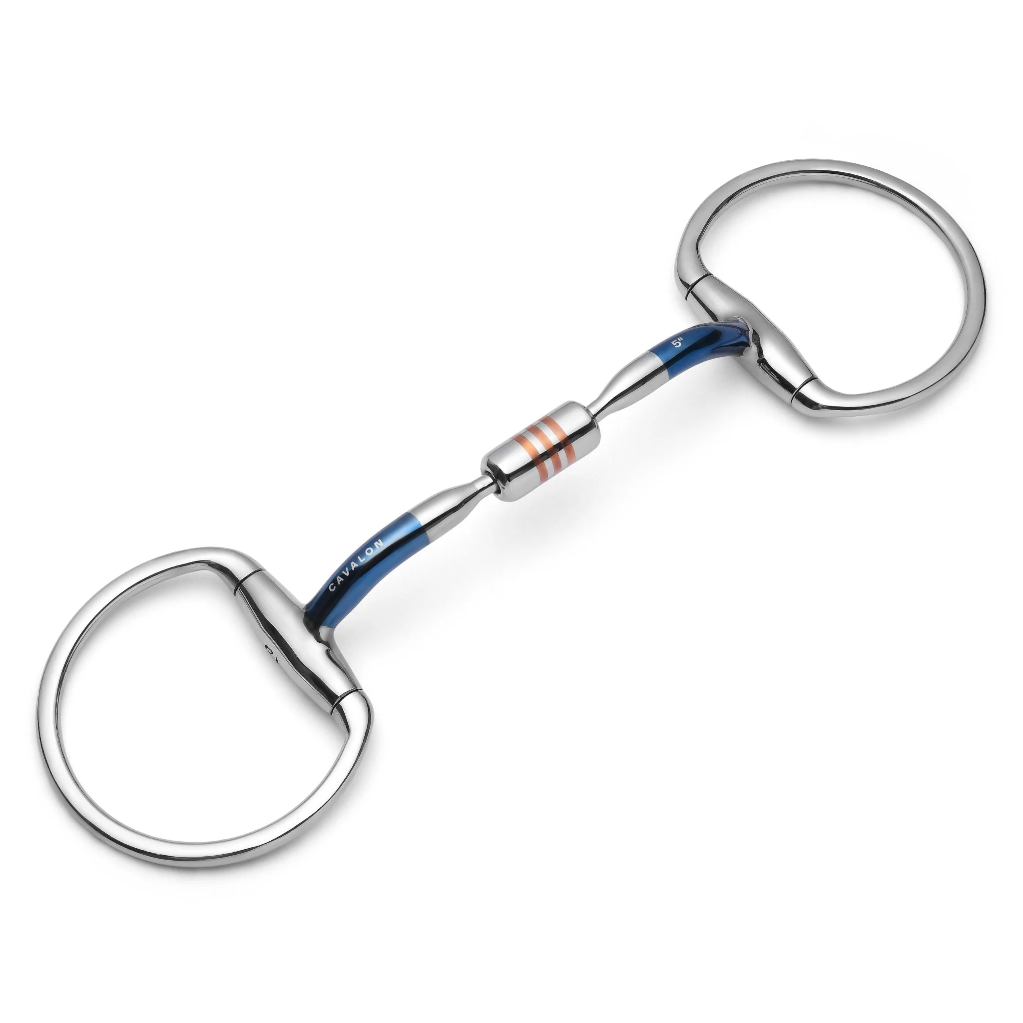 Eggbutt Capsule Sweet Iron Snaffle - Image 2