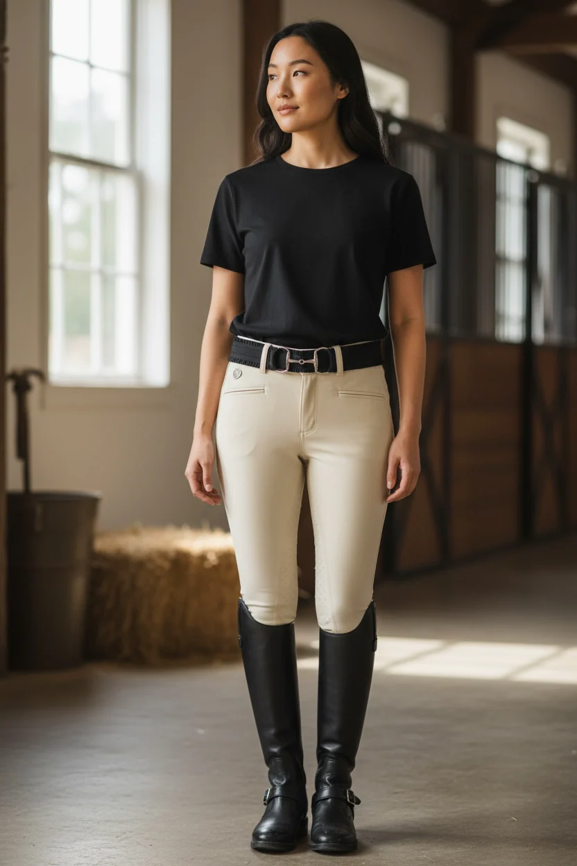 Elastic Ruffle Snaffle Belt - Image 4