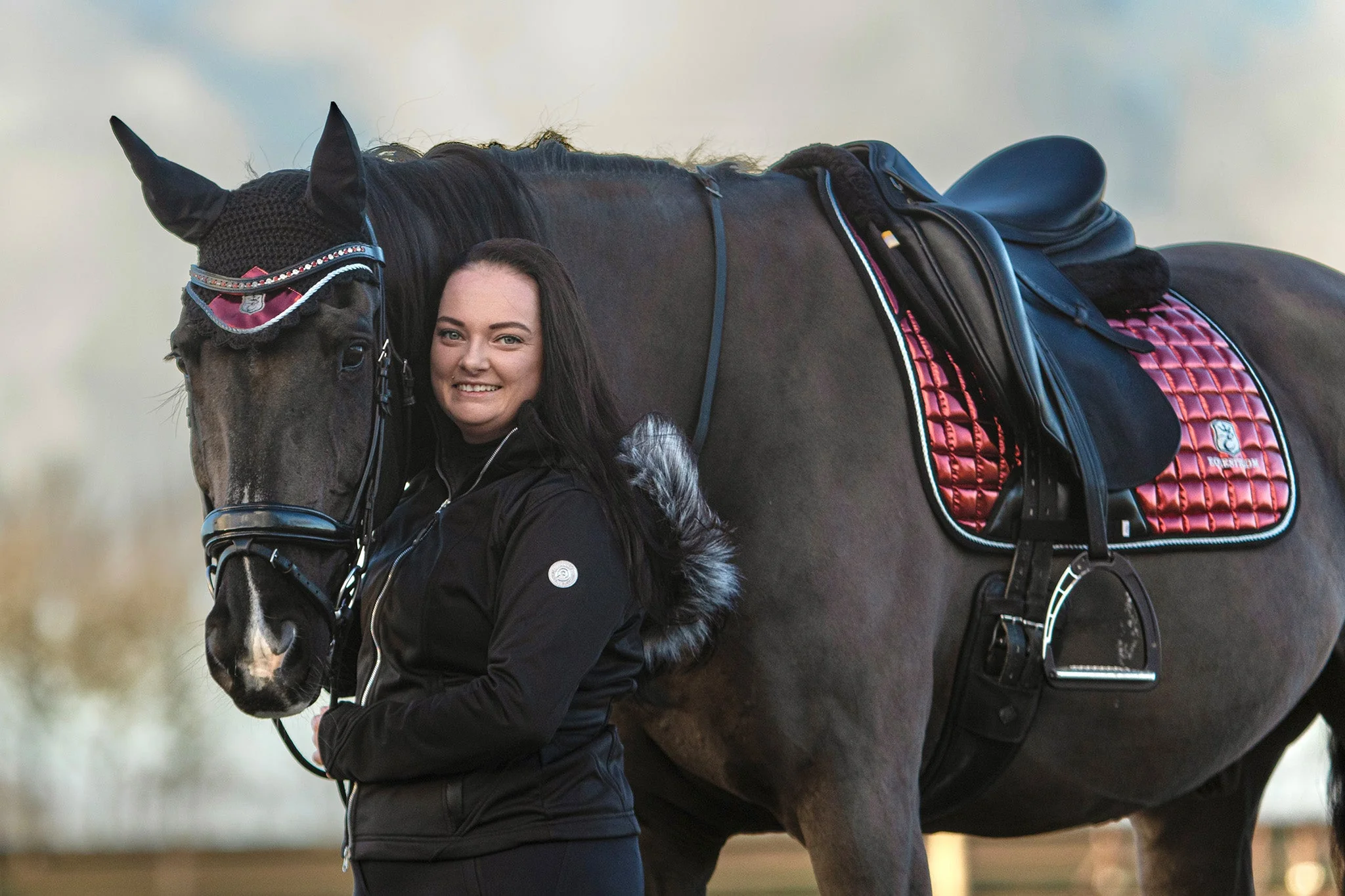 Electric Red Saddle Pad - Image 4