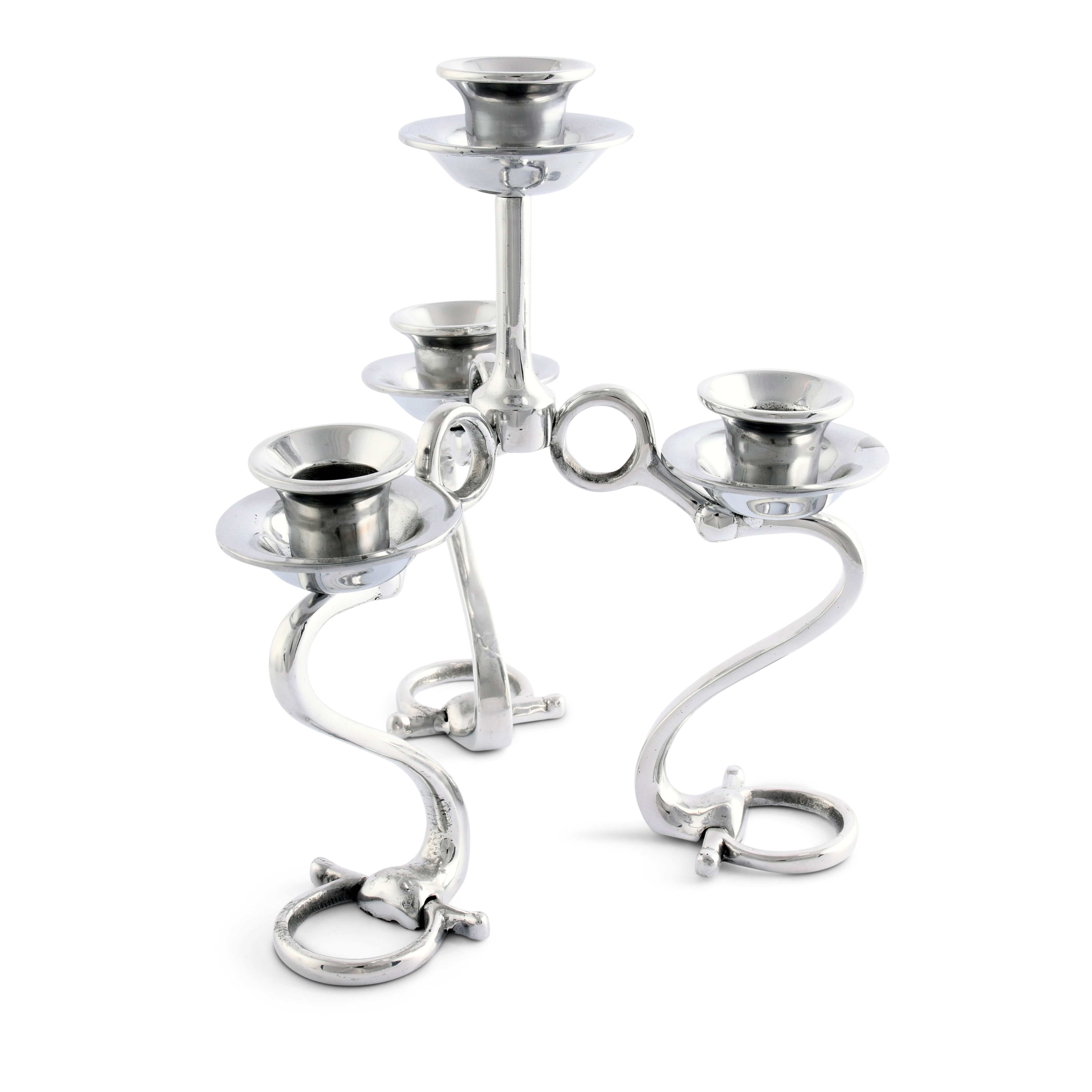 Equestrian Bit Four Light Candlestick - Image 10