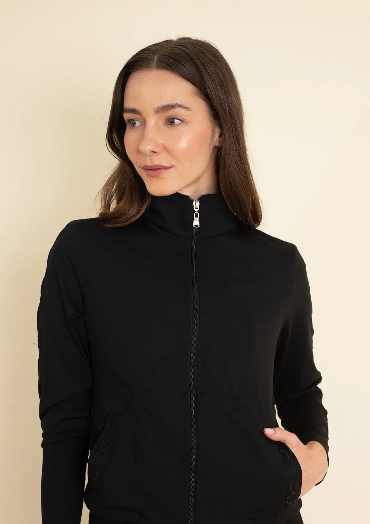 Equus Embroidered Zip Jacket - Image 6