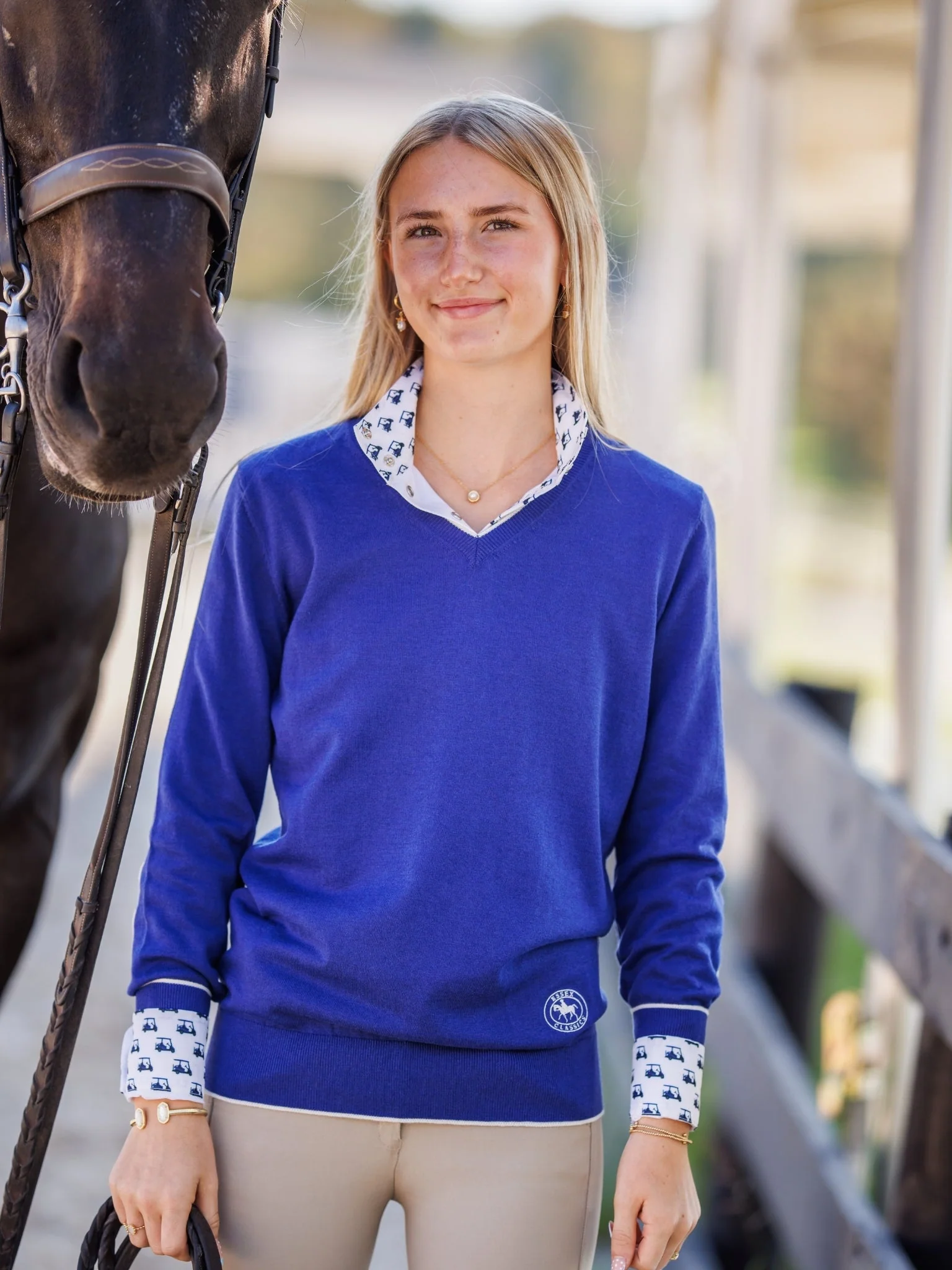 Essex Talent Yarn Long Sleeve Show Shirt - Image 4