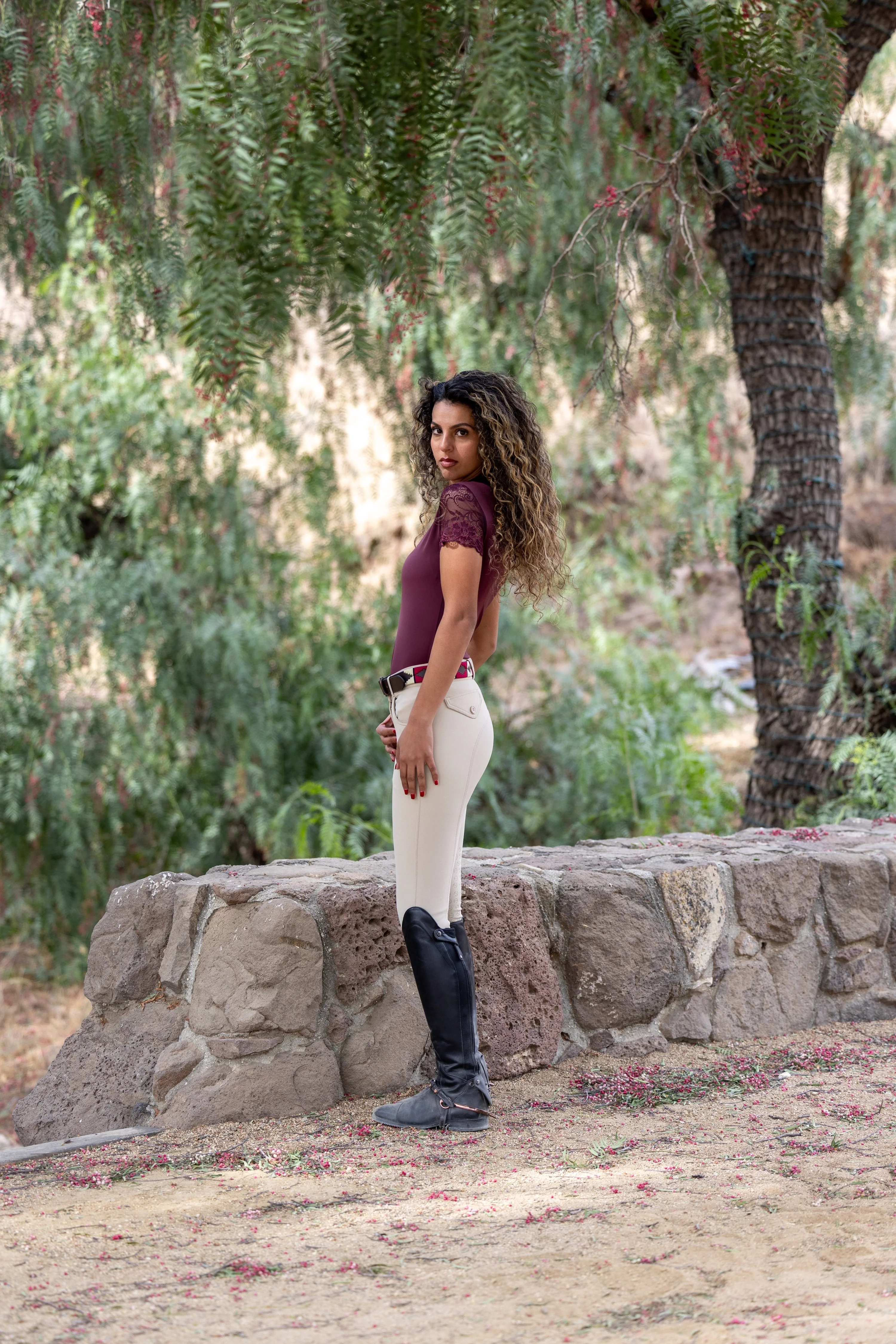Evolution Knee Patch Breeches - Hunter Beige - Image 3