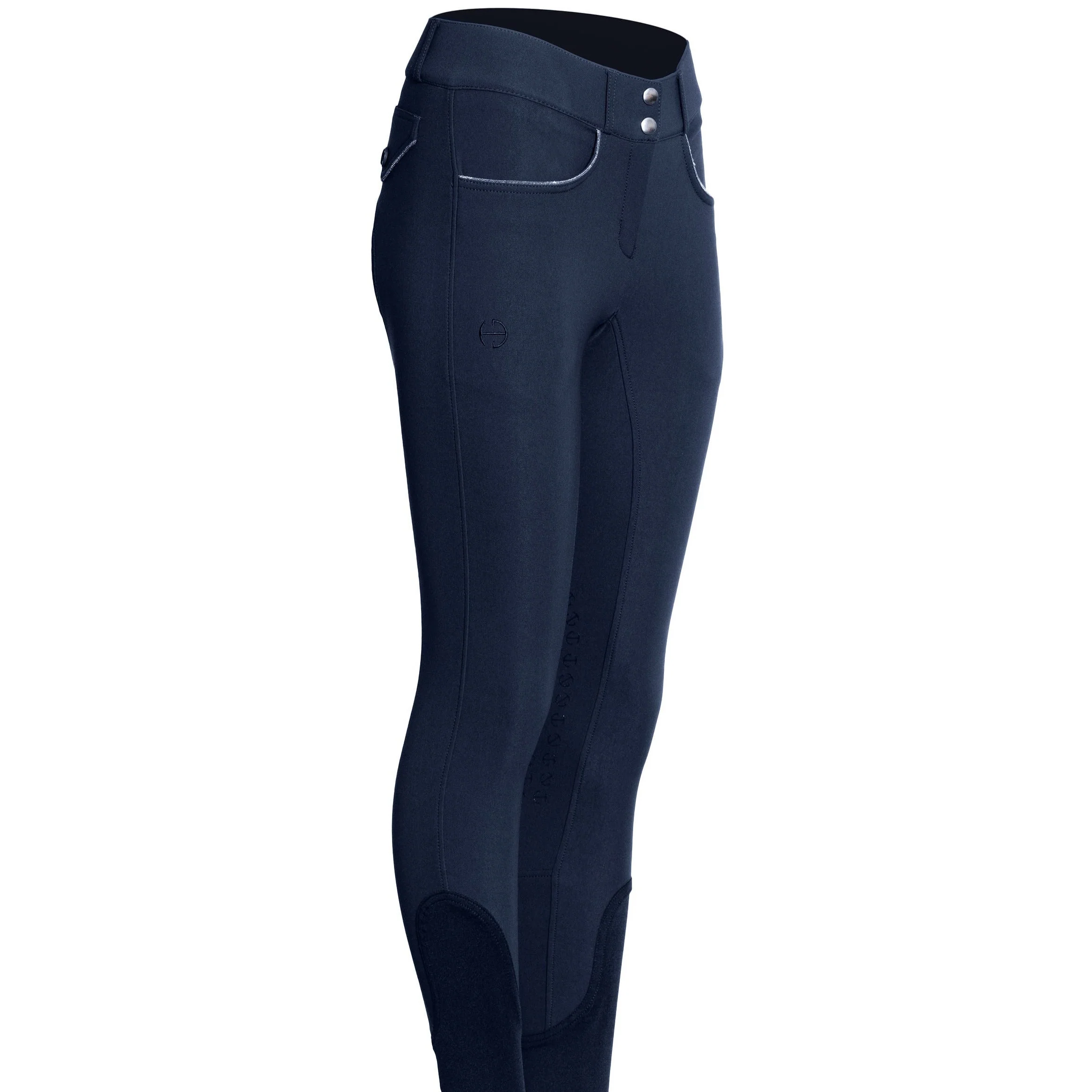 Evolution Knee Patch Breeches - Navy - Image 2