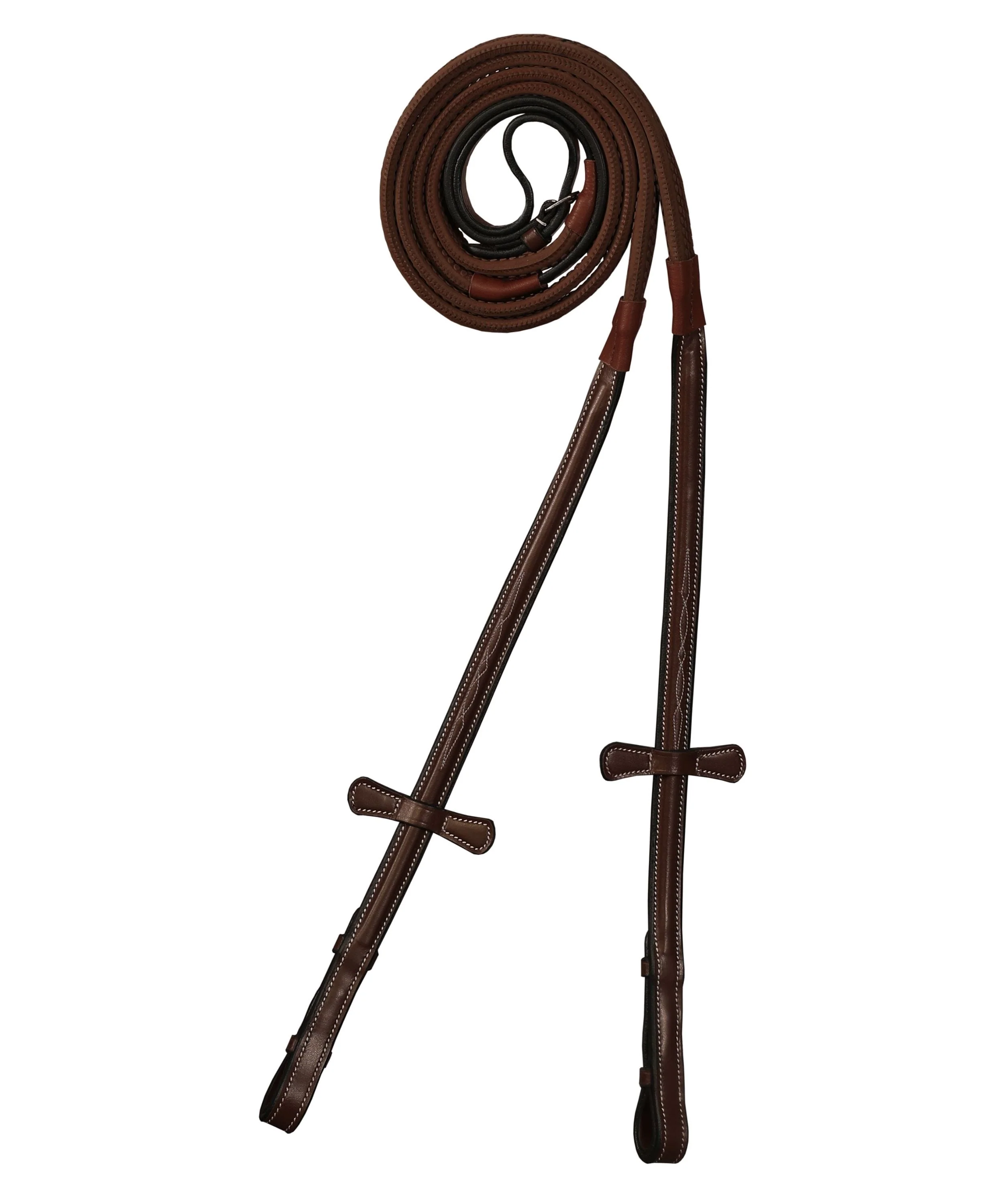 ExionPro Rubber Reins w/Fancy Stitching - Image 4