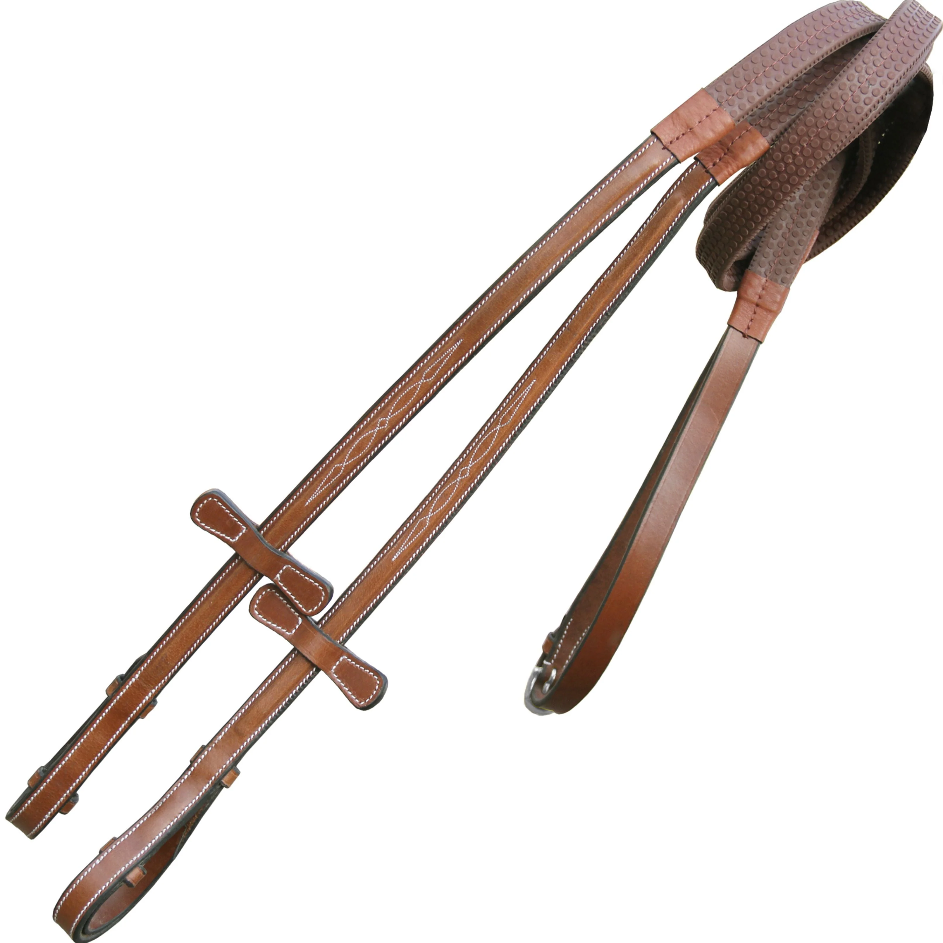 ExionPro Rubber Reins w/Fancy Stitching - Image 7