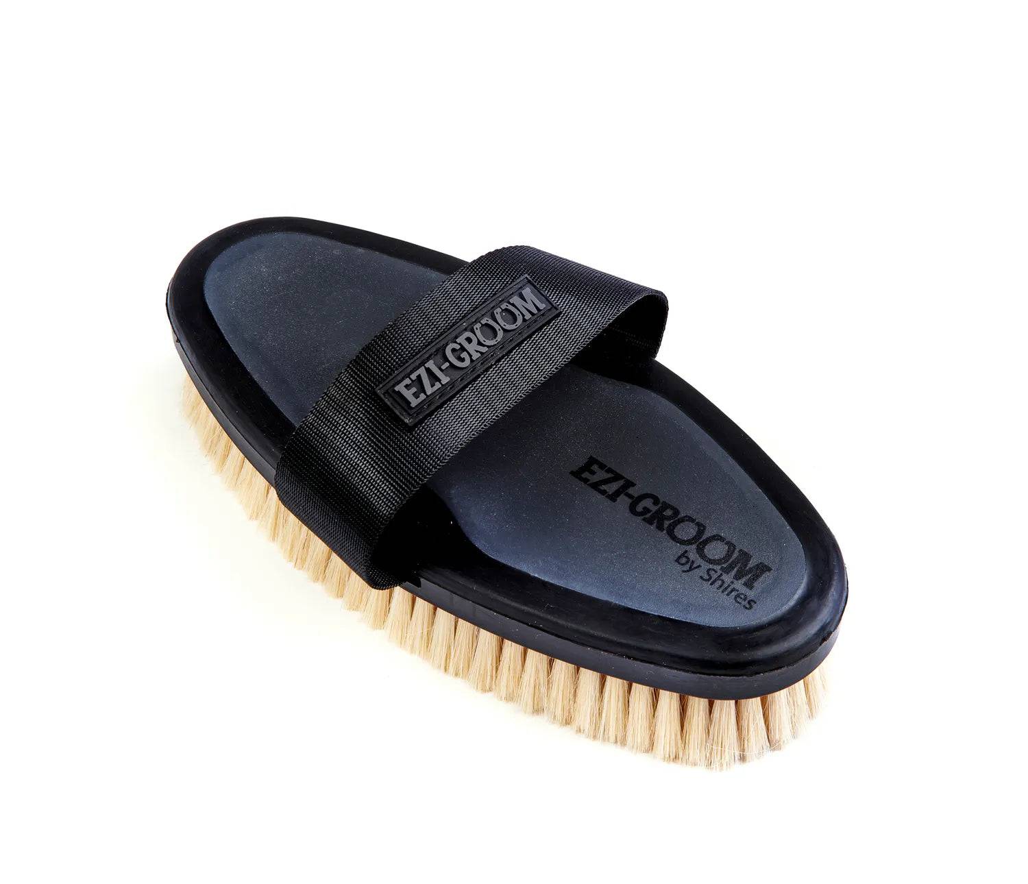EZI-Groom Goat Hair Grip Body Brush - Image 3