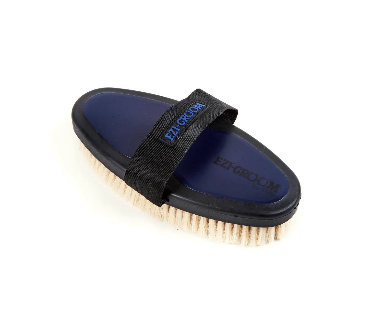 EZI-Groom Goat Hair Grip Body Brush - Image 6