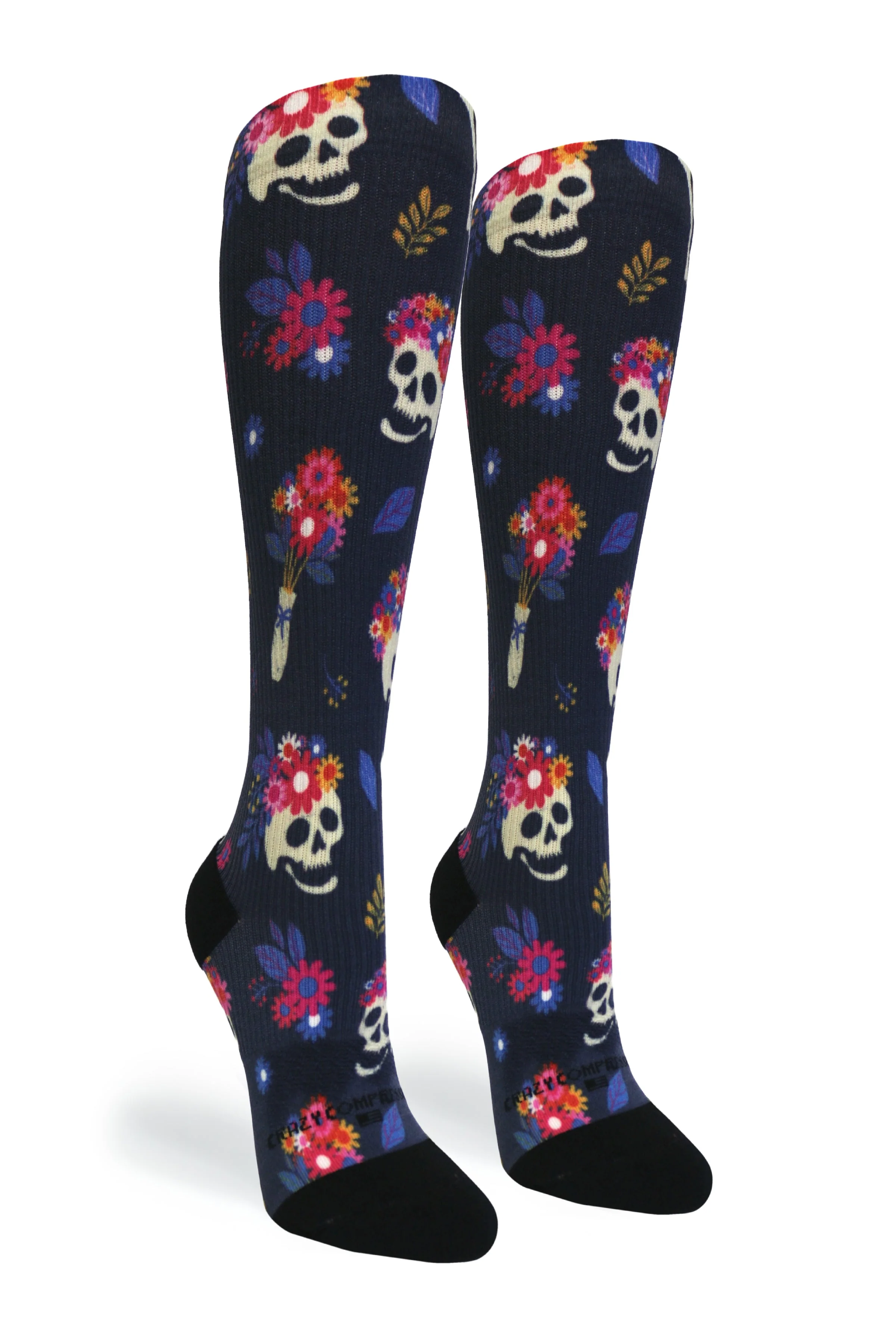 Flower Hair Compression Socks - Image 6