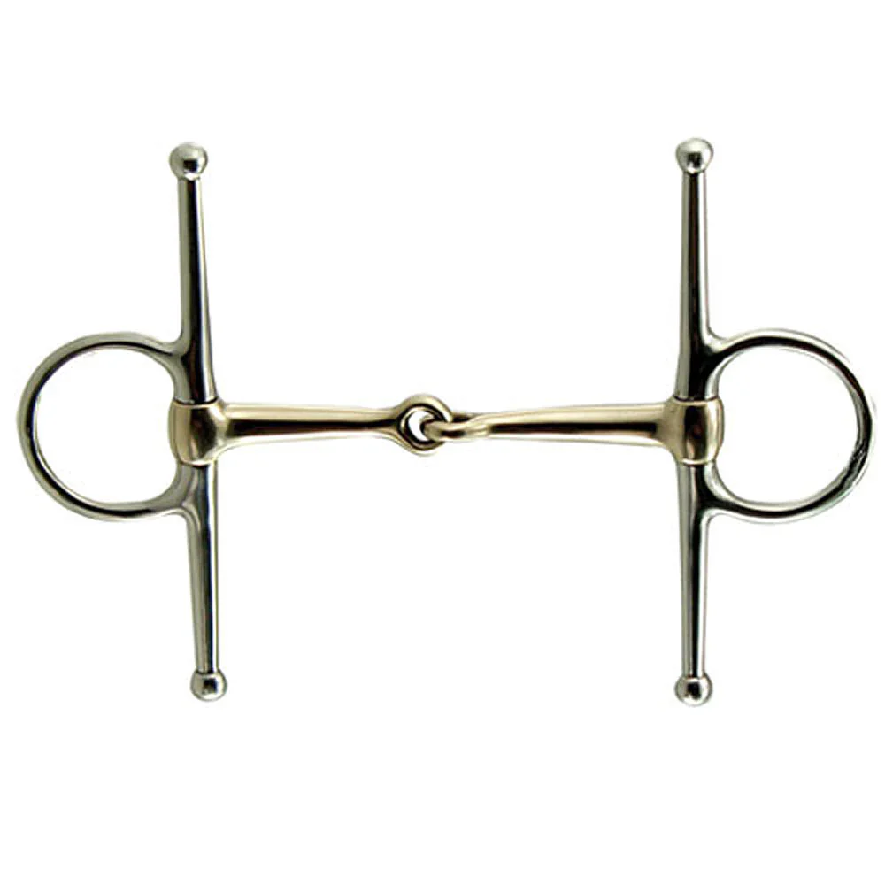 Full Cheek German Silver Snaffle Bit