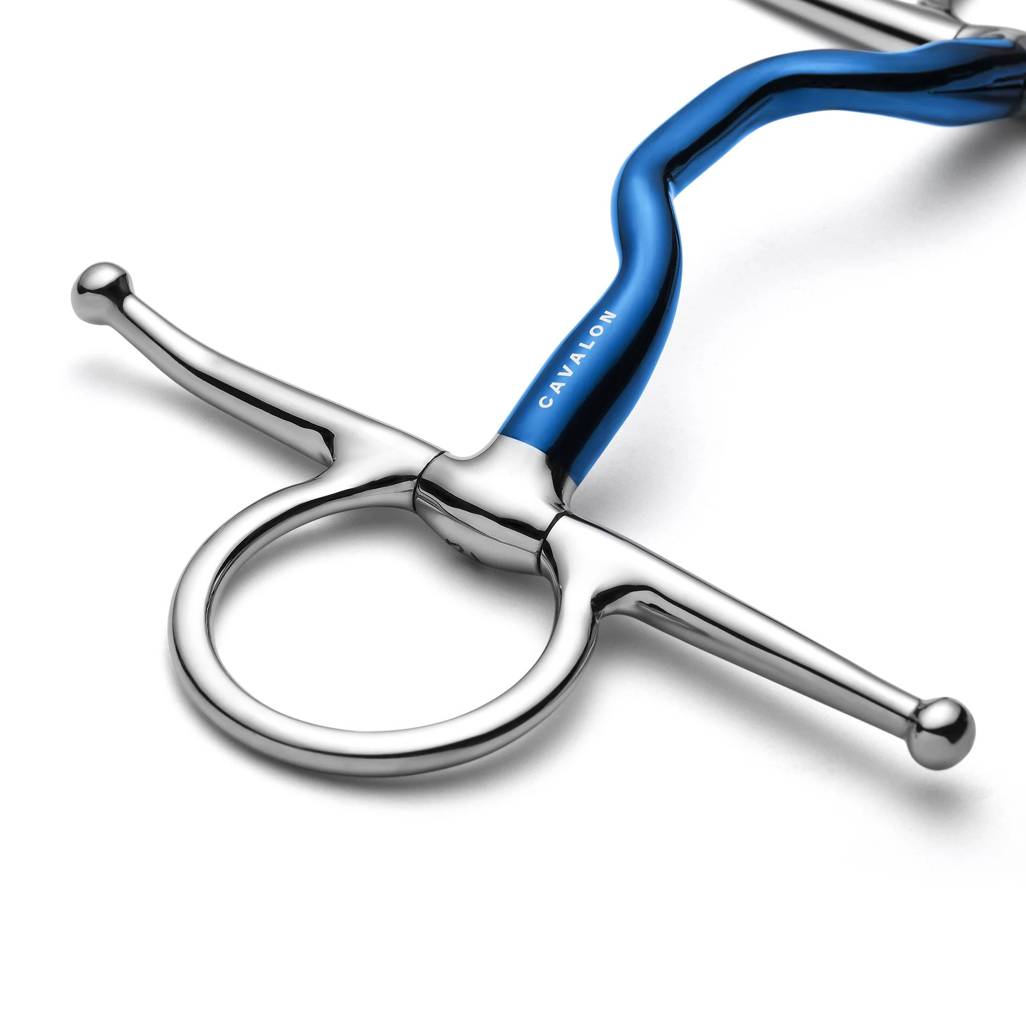 Full Cheek Low Port Mullen Sweet Iron Snaffle - Image 5
