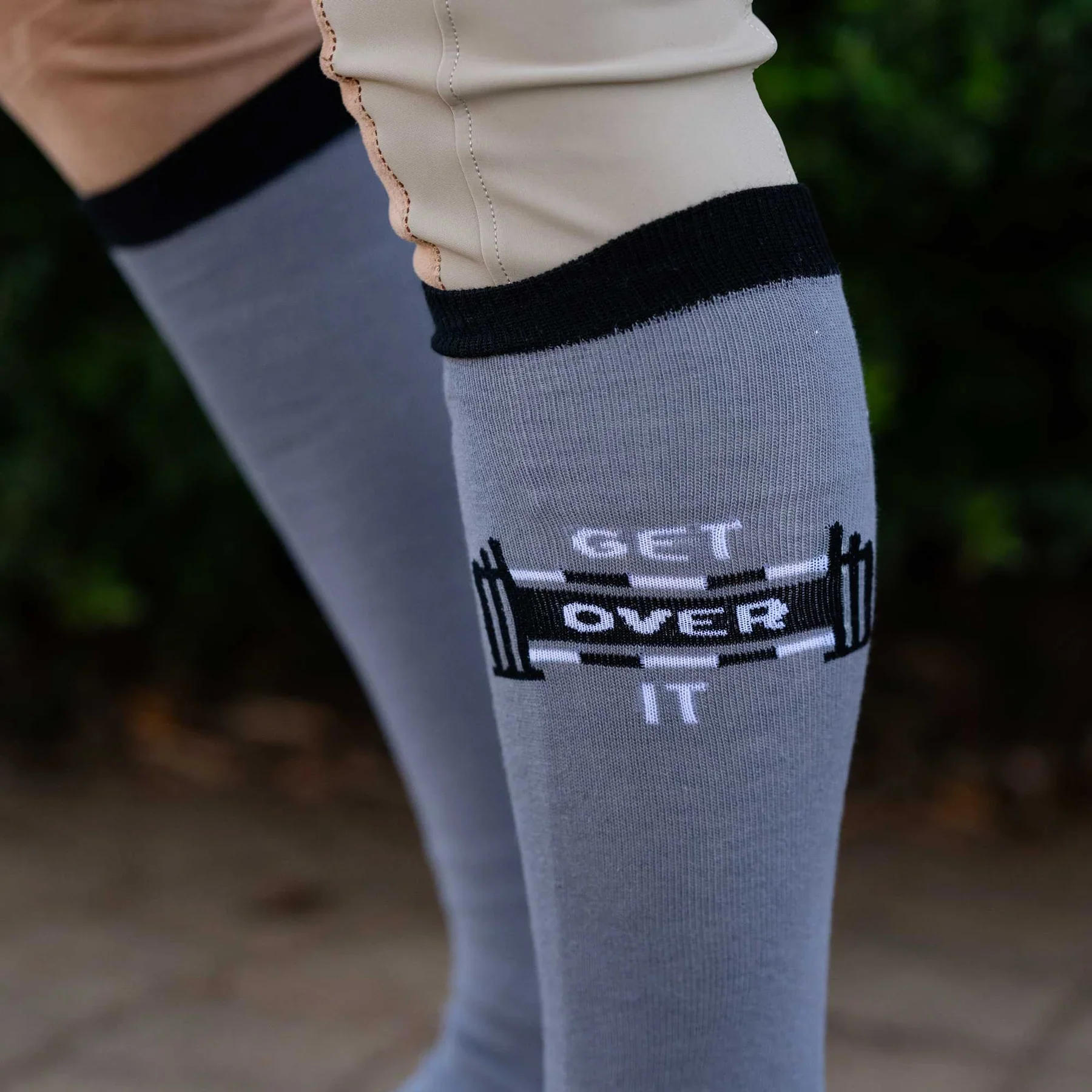 Get Over It Boot Socks