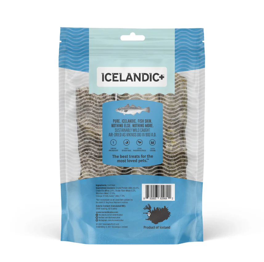 Hand Wrapped Cod Skin Short 5" Chew Sticks for Dogs - Image 6