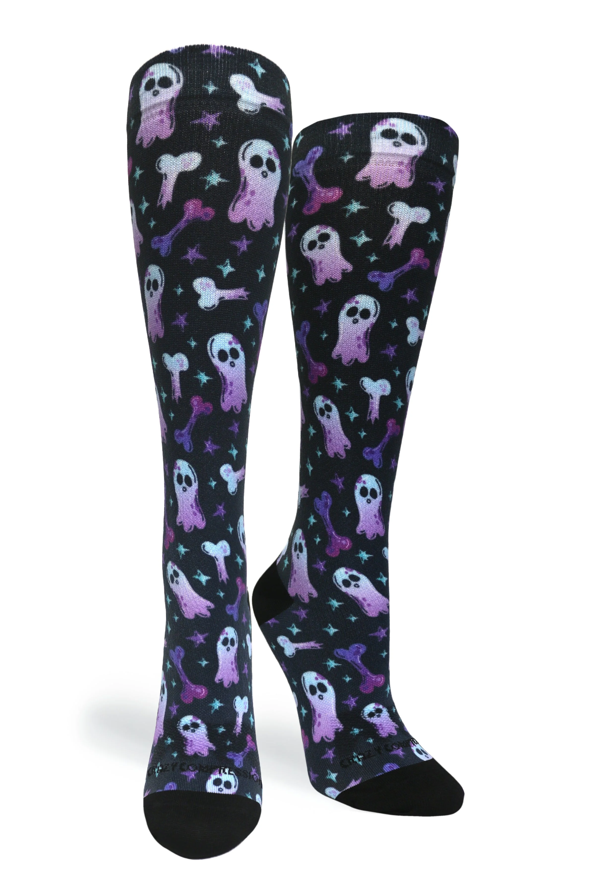 Haunting Bones Compression Socks