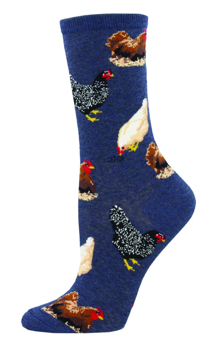 Hen House Cotton Crew Socks