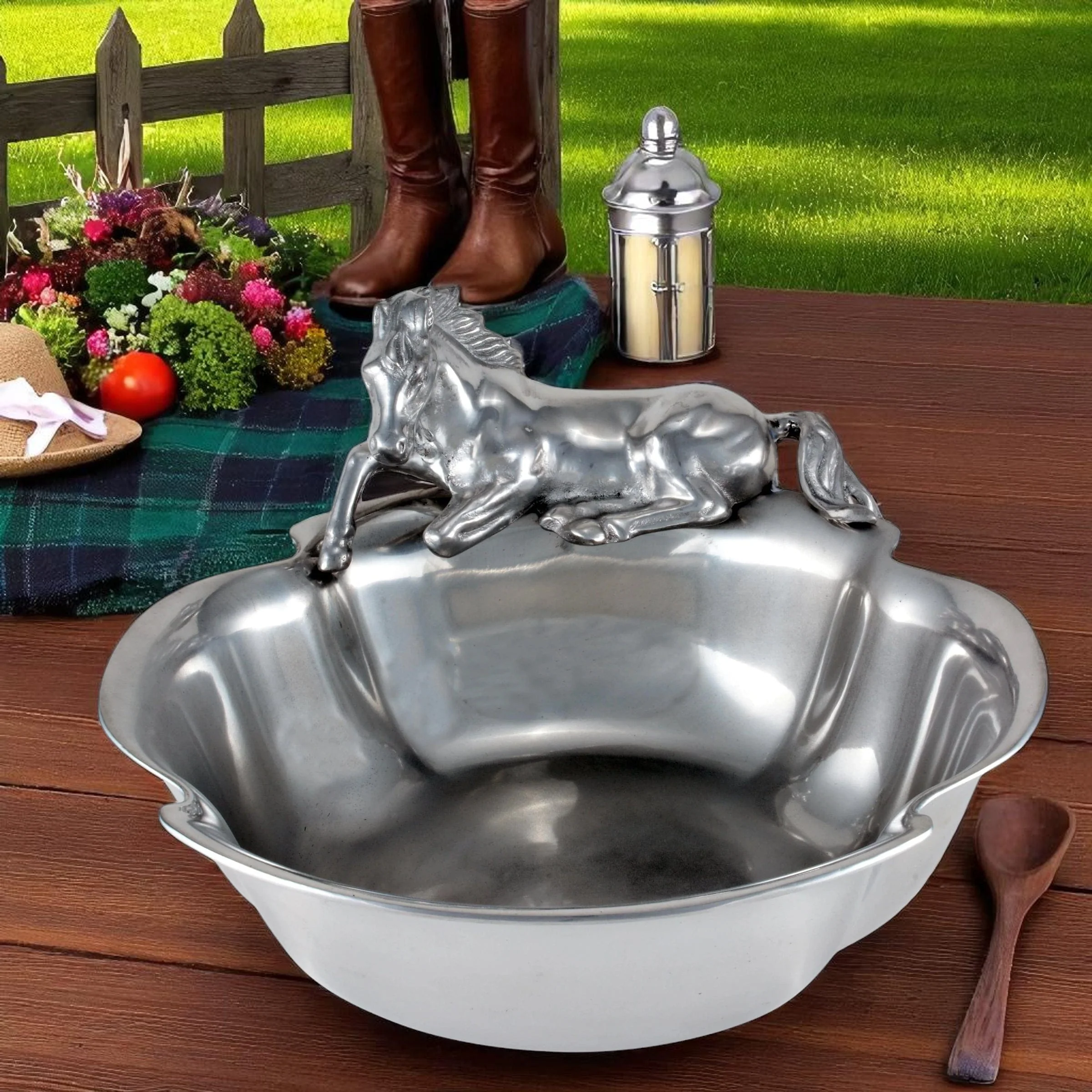 Horse 12-1/2 Bowl - Image 9