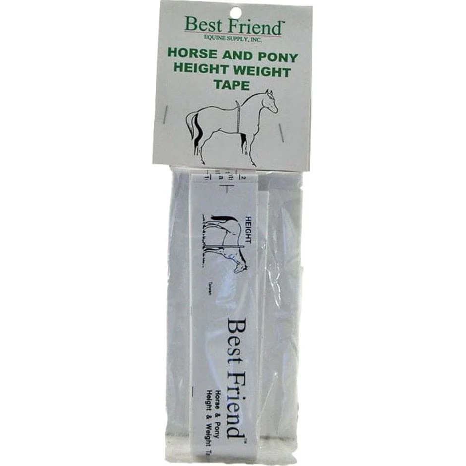 Horse And Pony Height And Weight Tape
