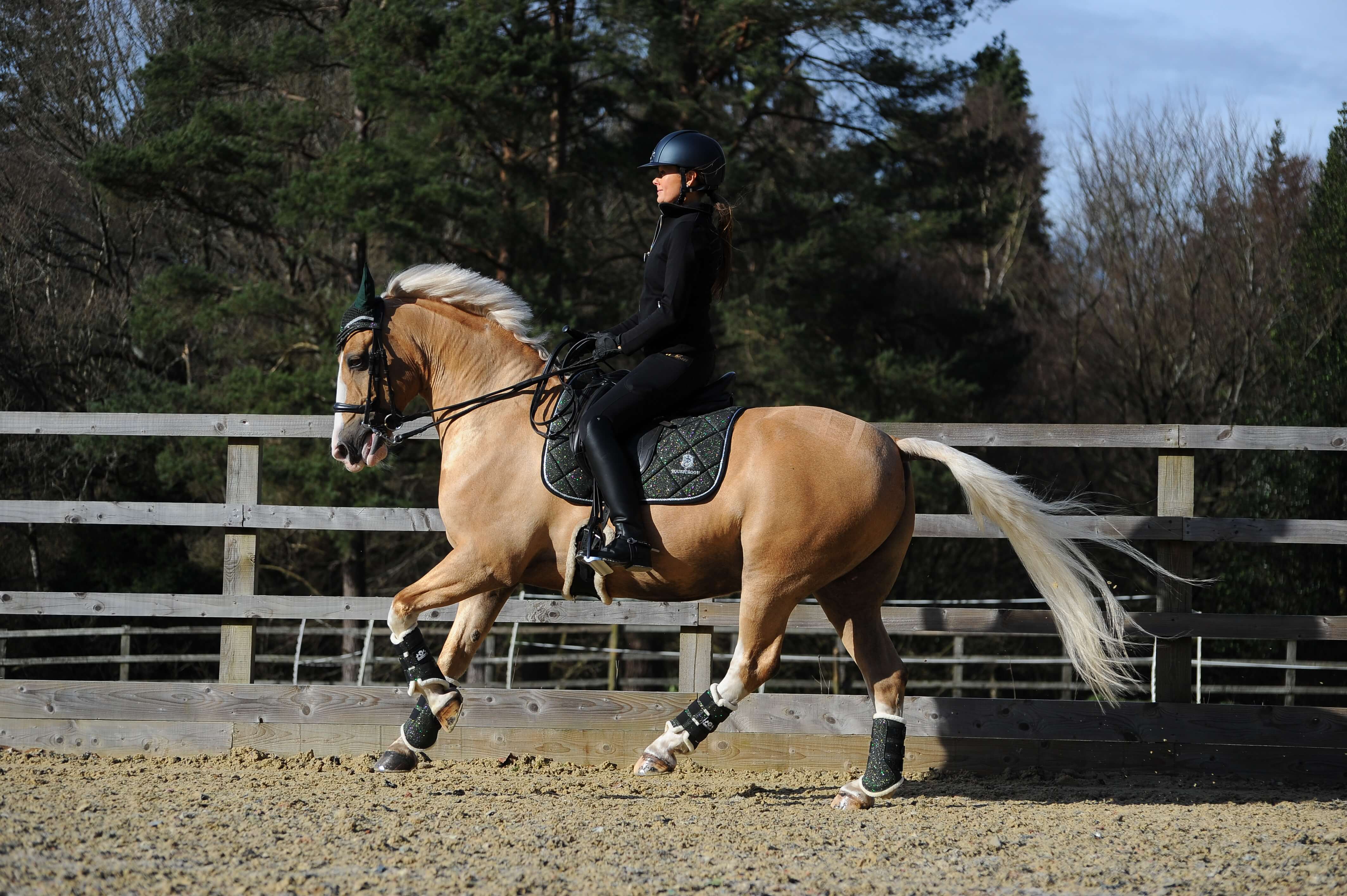 Jade Green Saddle Pad Set - Image 11