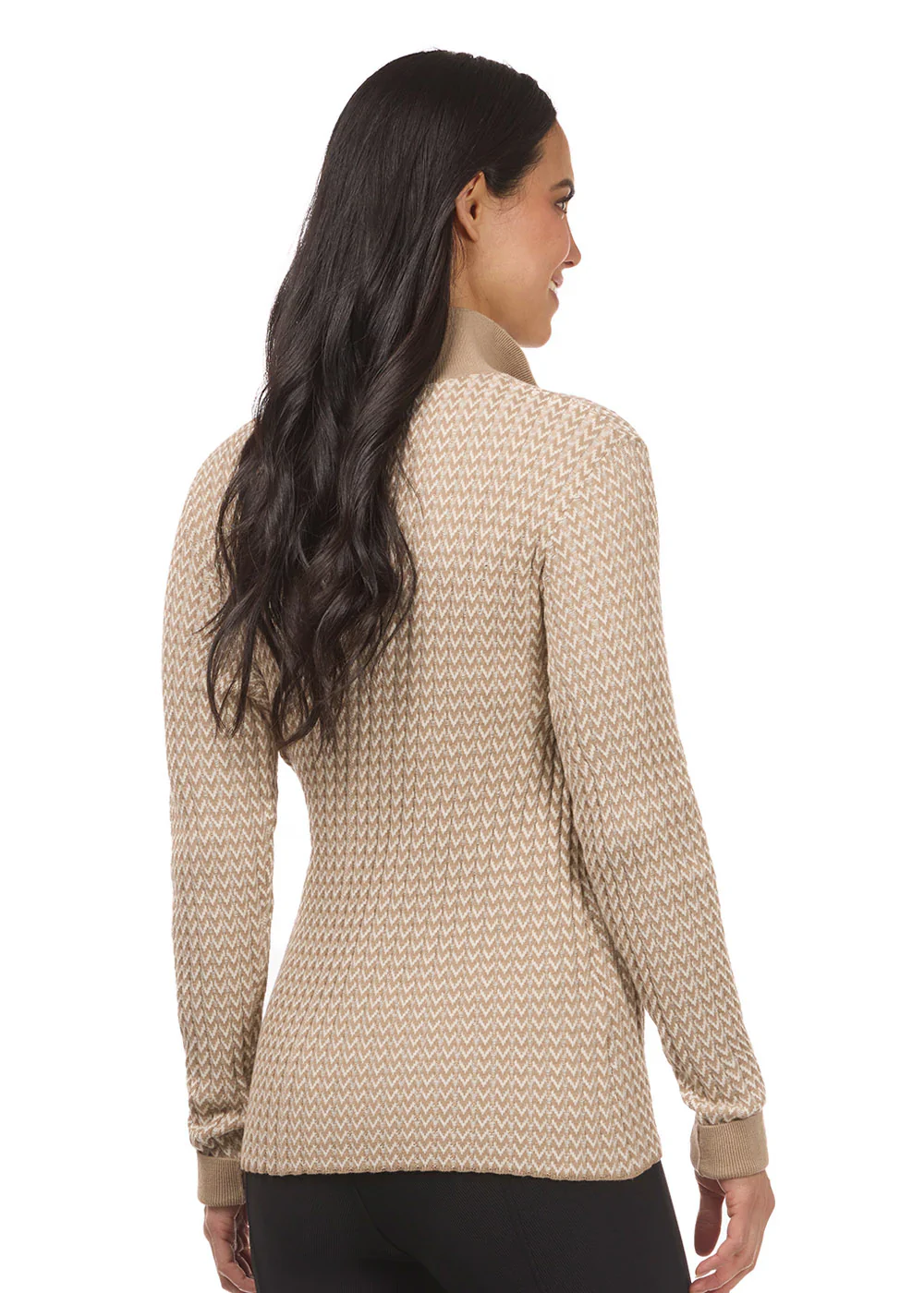 Kerrits 1/4 Zip Herringbone Sweater - CLEARANCE - Image 6