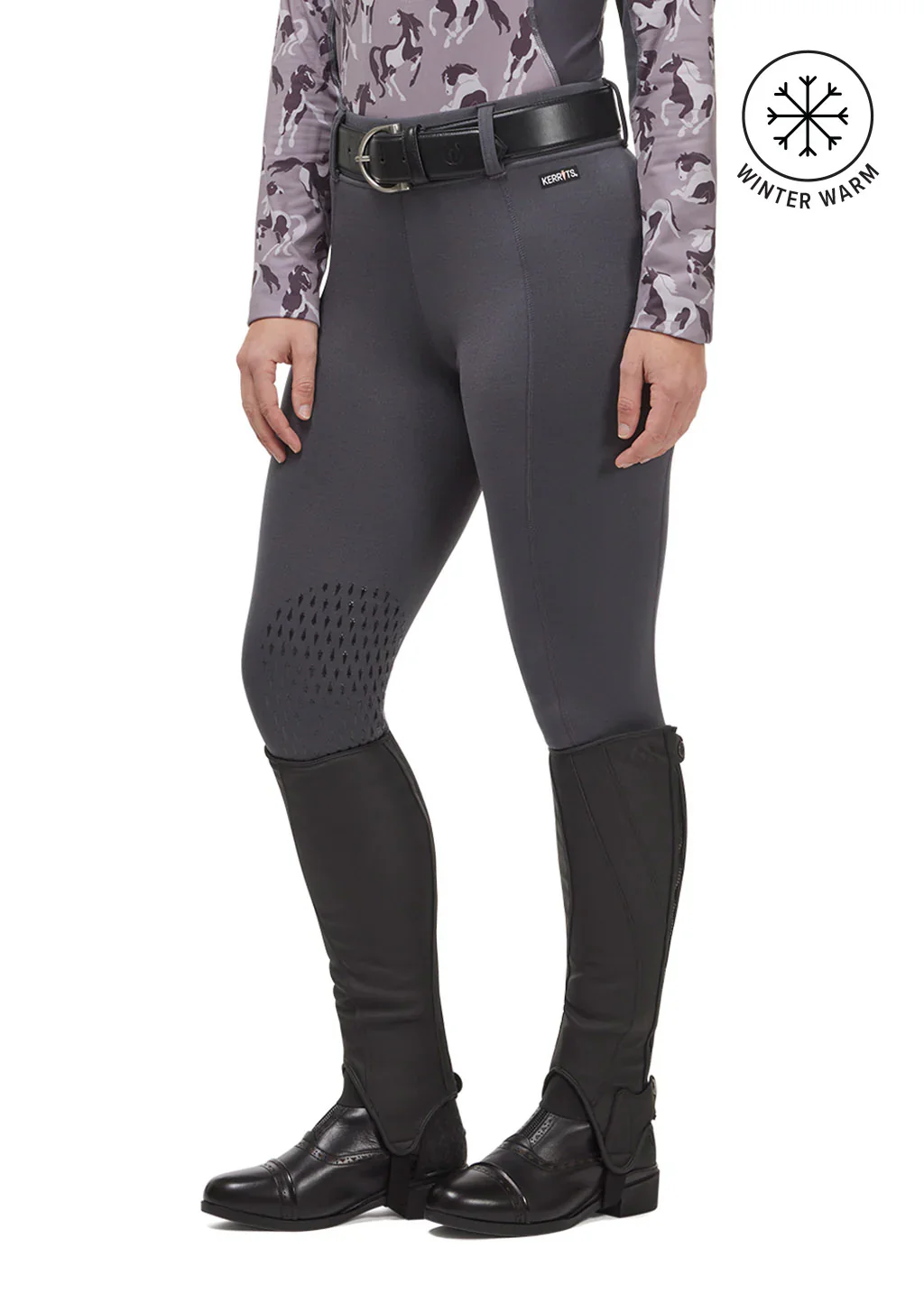 Kerrits Seasonal Power Stretch Knee Grip Tight - Image 6
