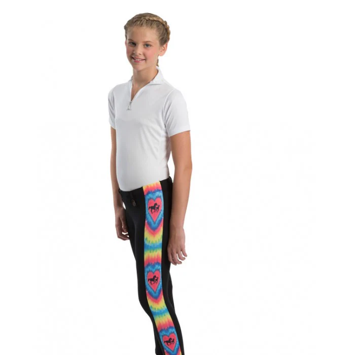 Kids Riding Tight w/Printed Leg Panel - Image 9