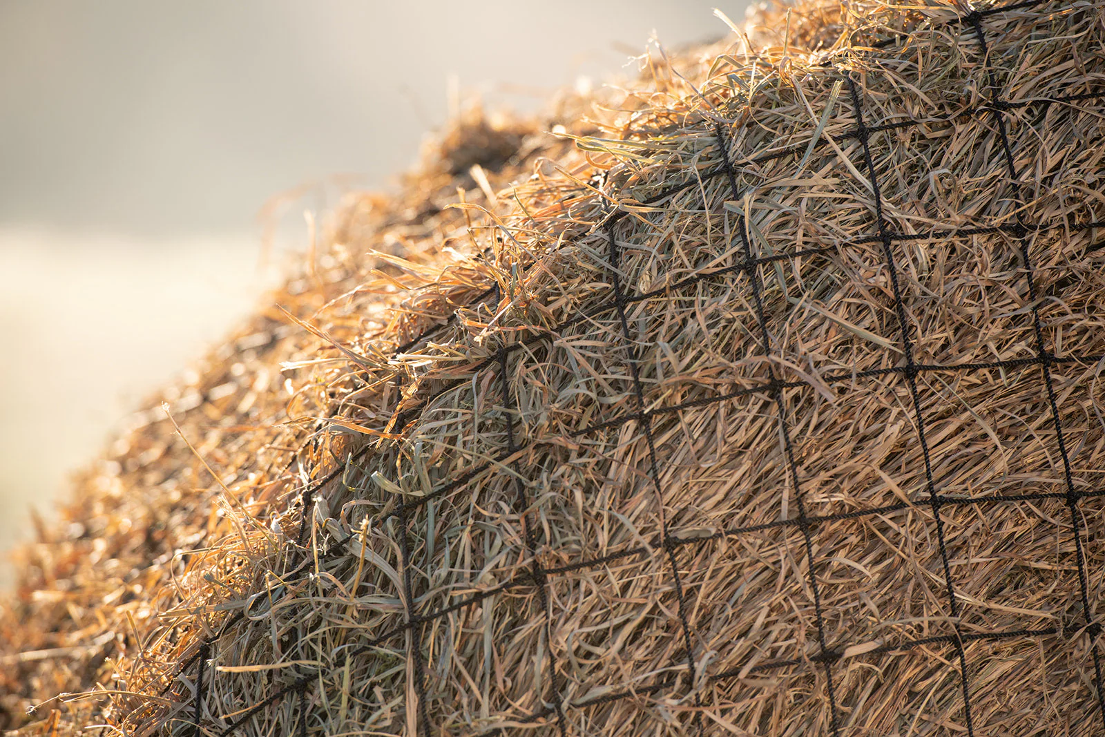Livestock Round Bale Hay Net - 3" Holes - Image 4