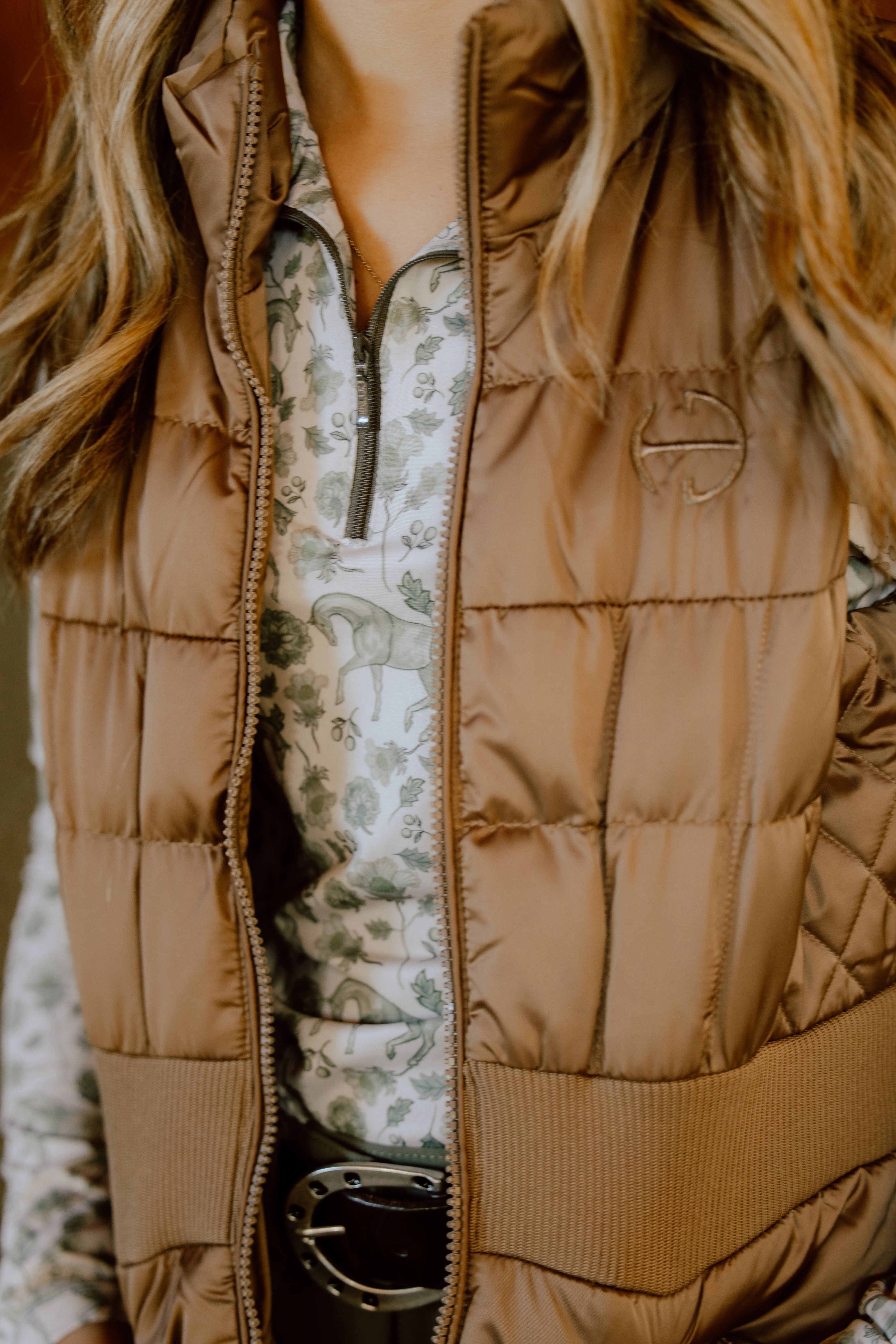 Maeve Quilted Puffer Vest - Image 4