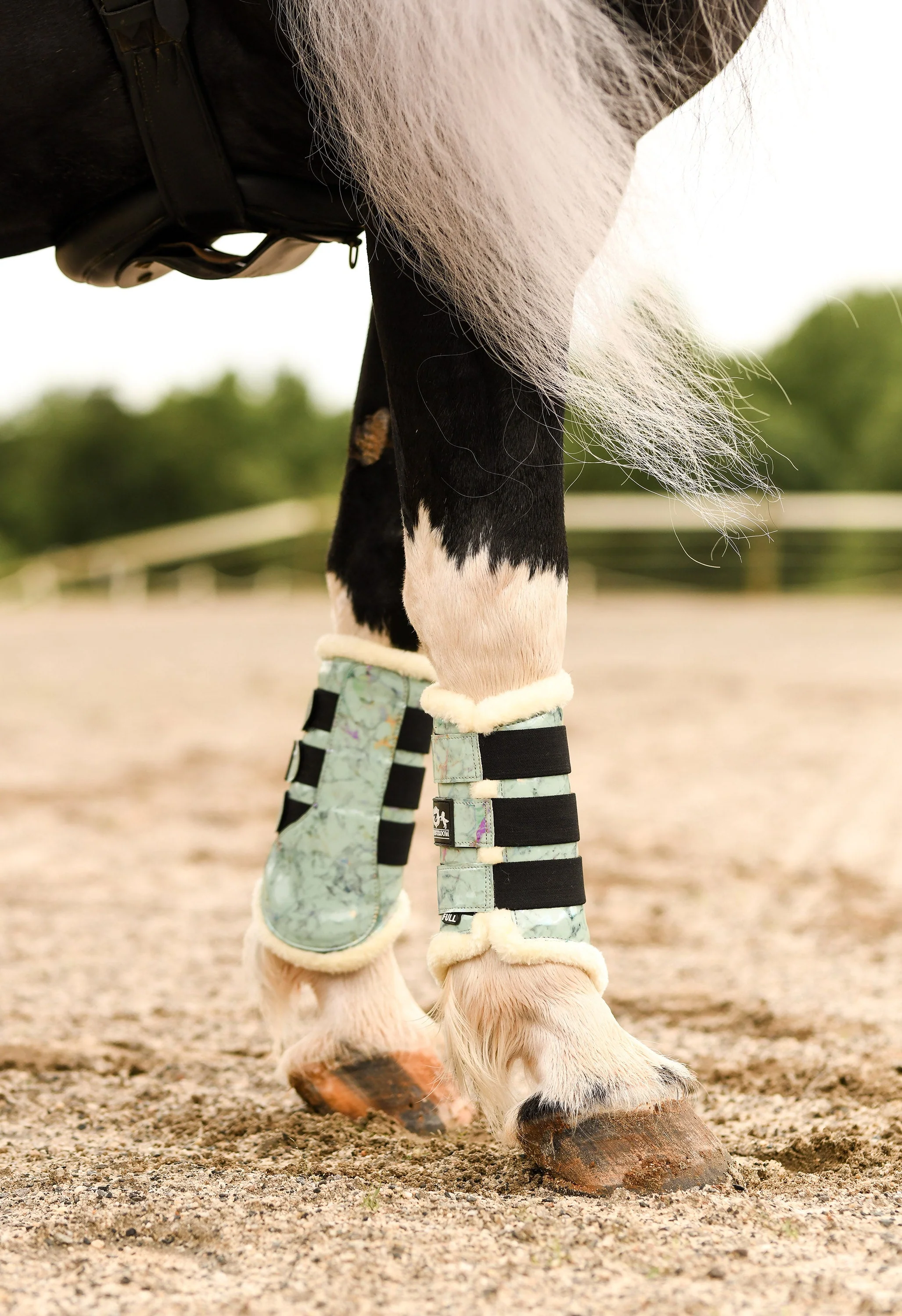 Marble Mint Brushing Boots - Image 3