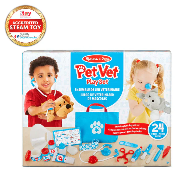 Melissa & Doug Pet Vet Play Set - Image 3