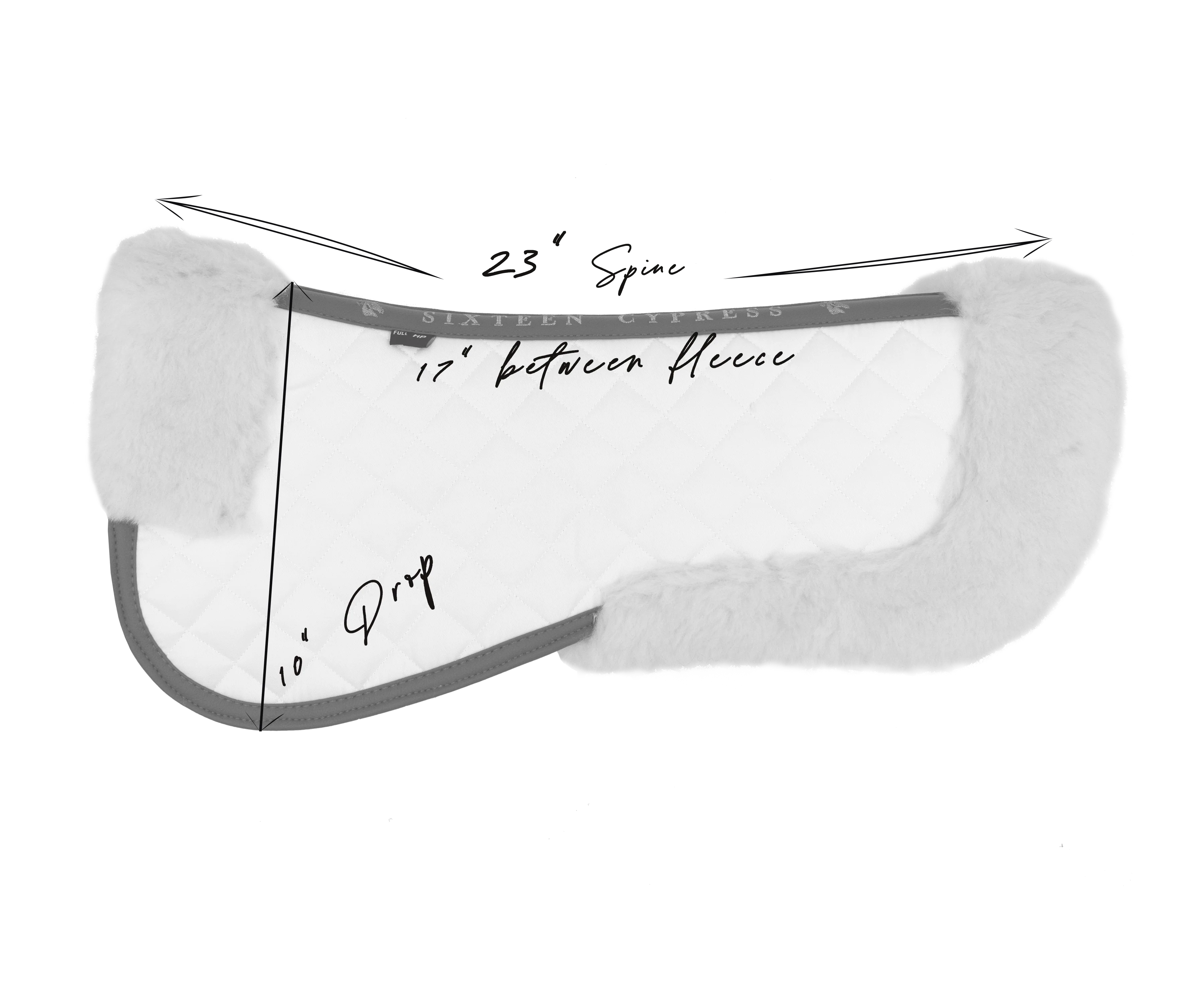 Merino Wool Fleece Half Pad - Image 4