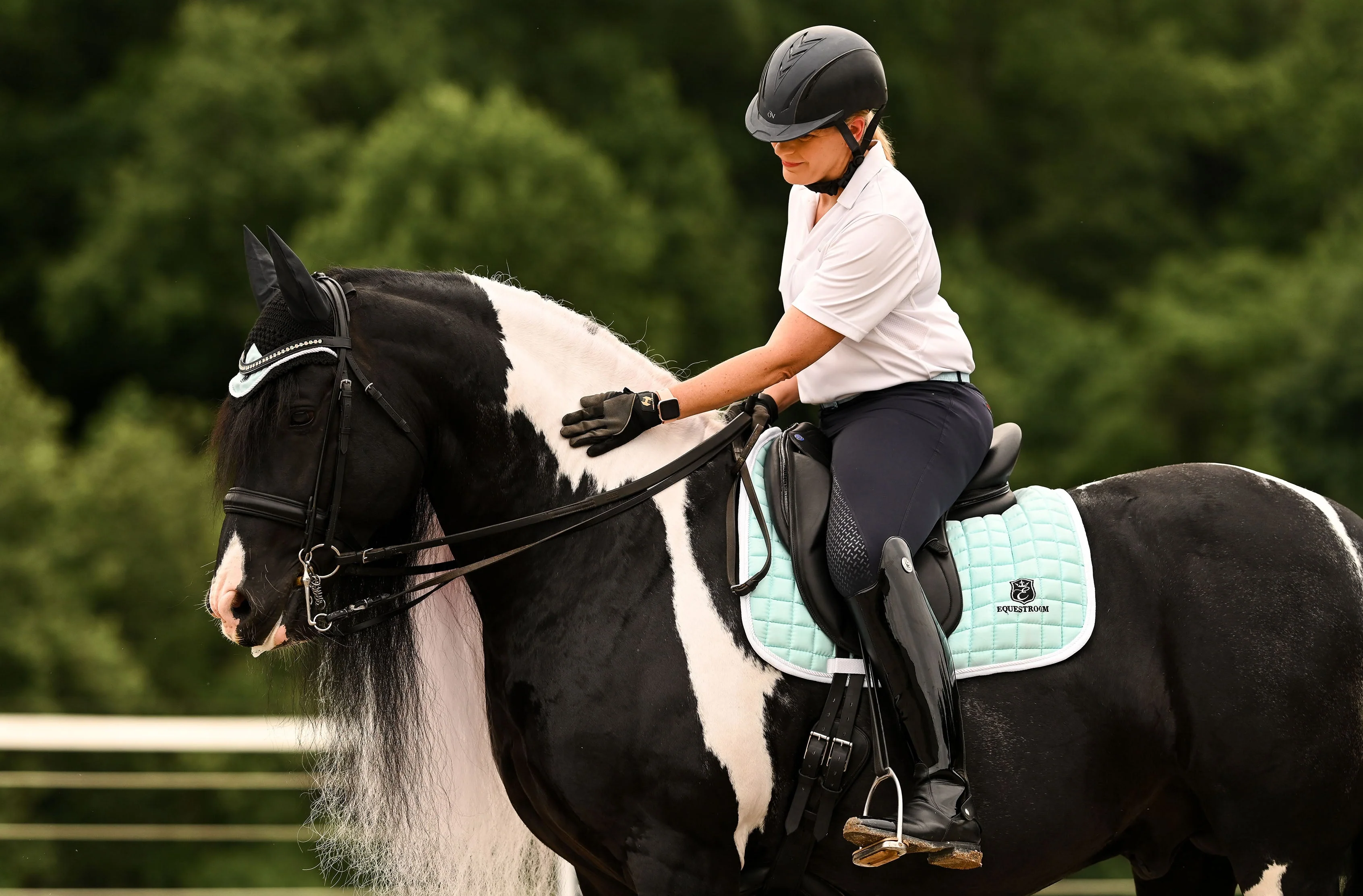 Mint Green Saddle Pad - Image 4