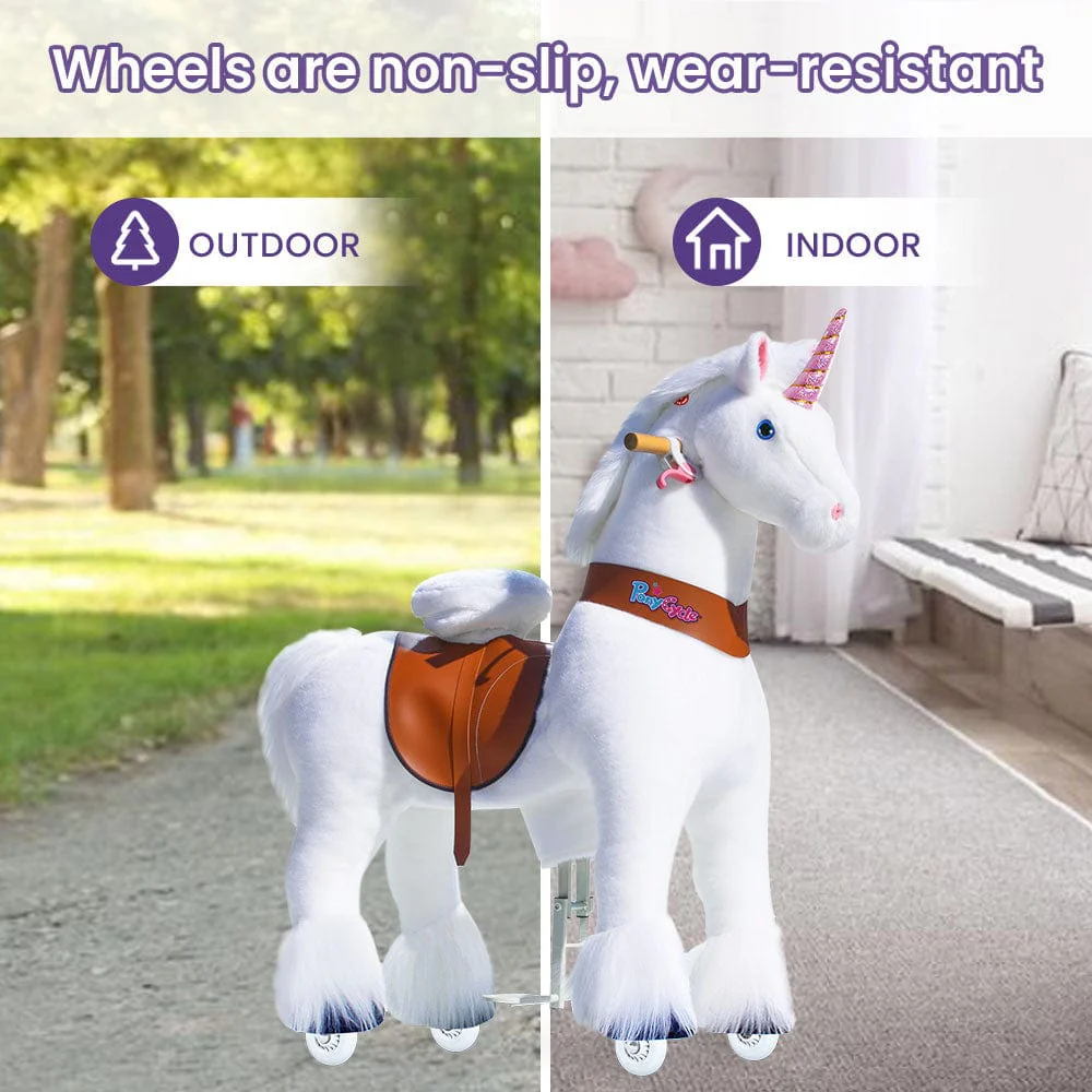 Model U® Unicorn Ride-On Toy Age 7+ – White - Image 8
