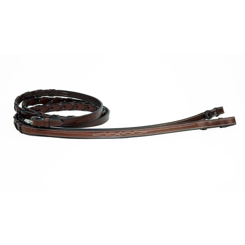 Nunn Finer Ravenna Fancy Stitched Laced Rein