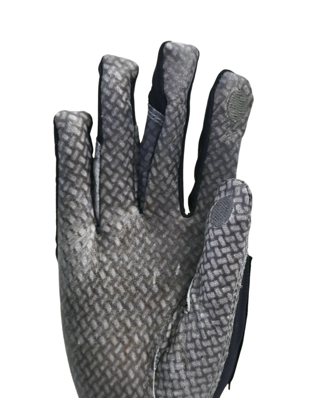 Oil-Tac Coppertech Leather Premium Riding Glove in Black - Image 11