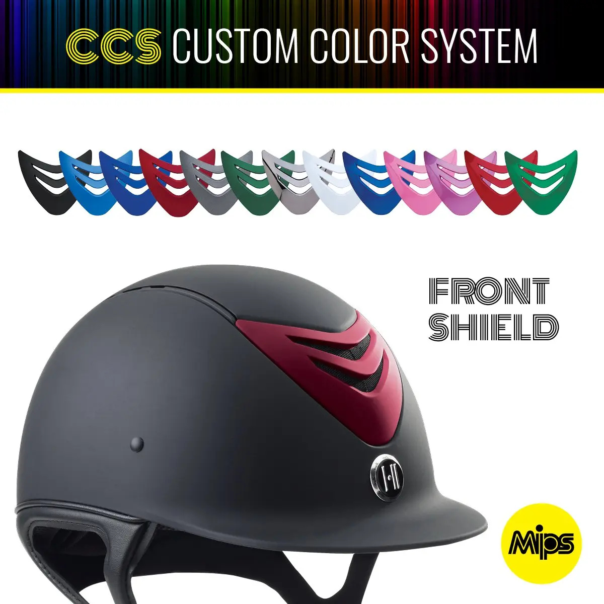 One K MIPS Helmet - CCS Front Shield - Image 3